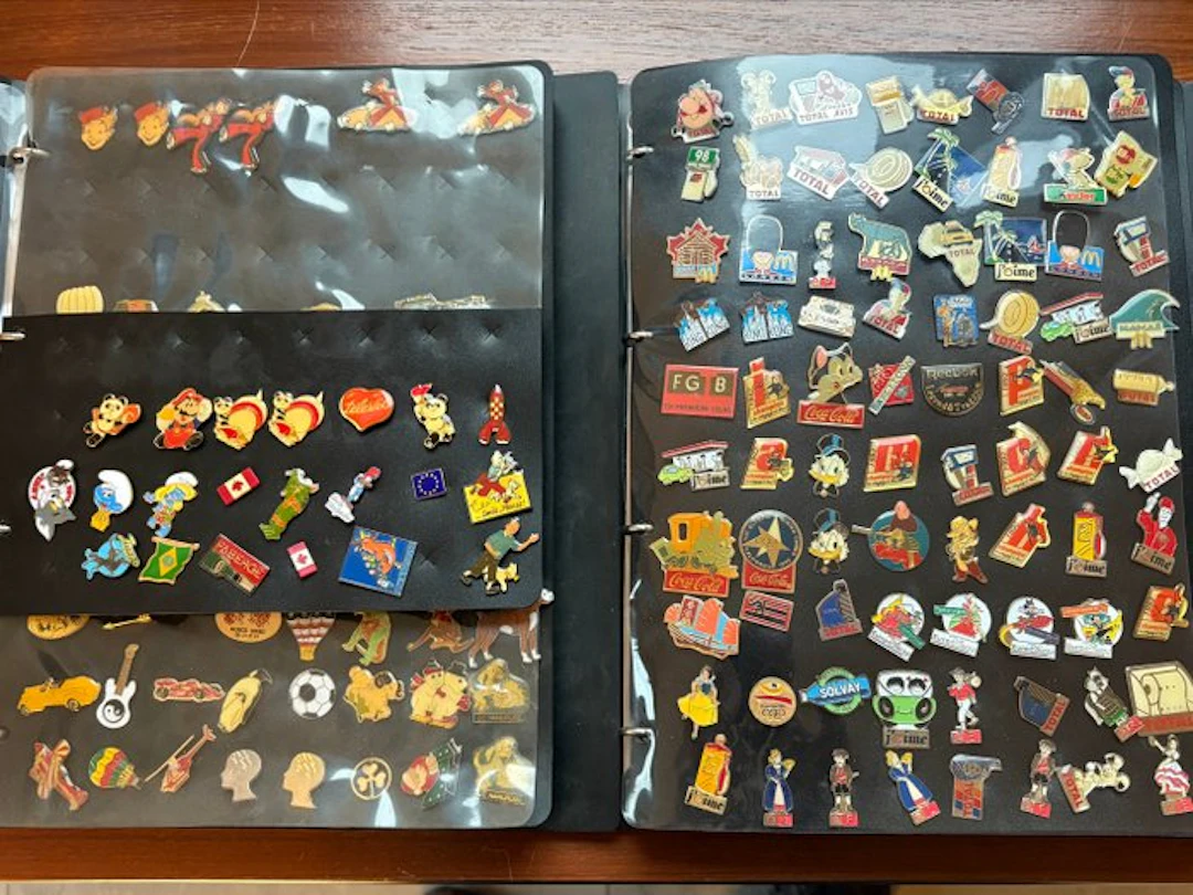 Themed collection - Important collection of pins