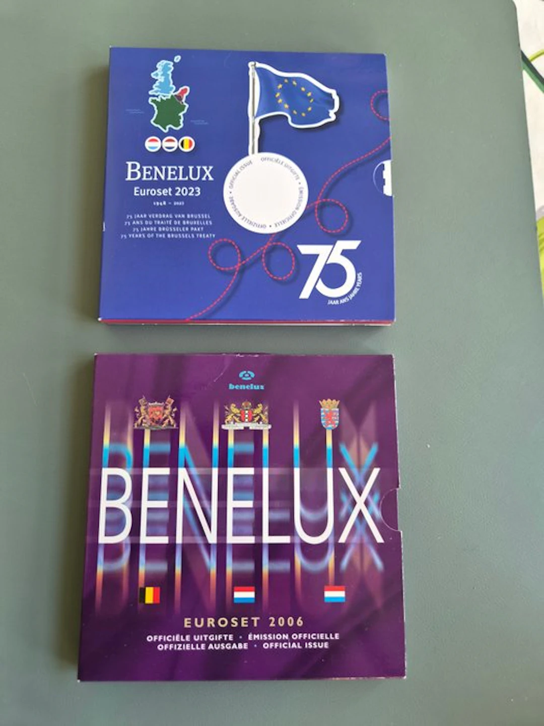 Benelux. Benelux set 2006/2023 (2 sets) (No reserve price)