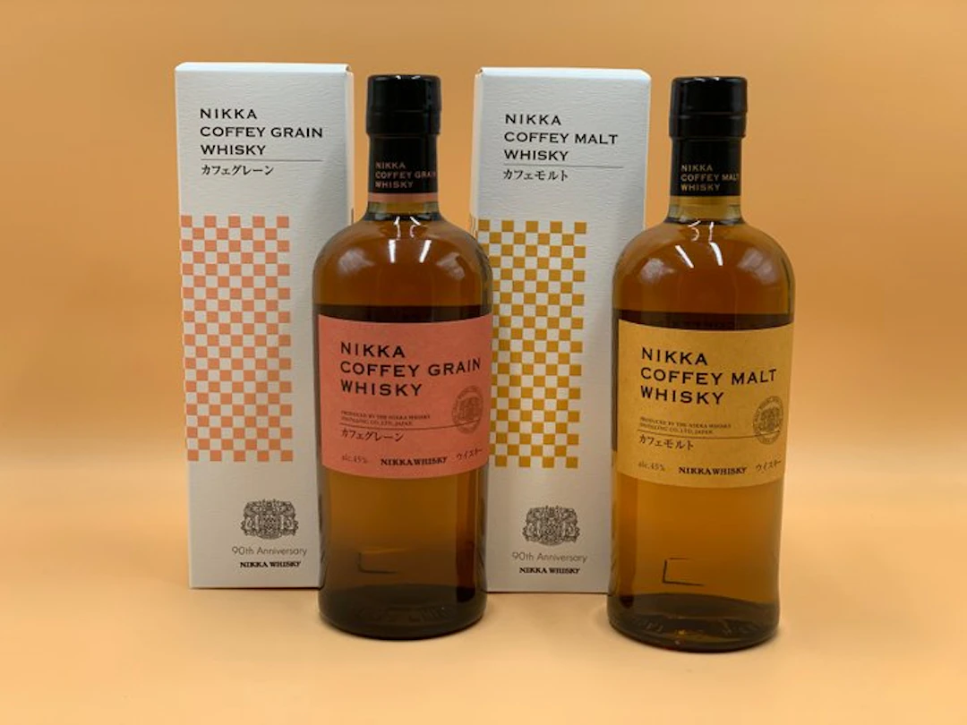 Nikka Coffey Grain & Coffey Malt Whisky 90th Anniversary - 70cl - 2 bottles