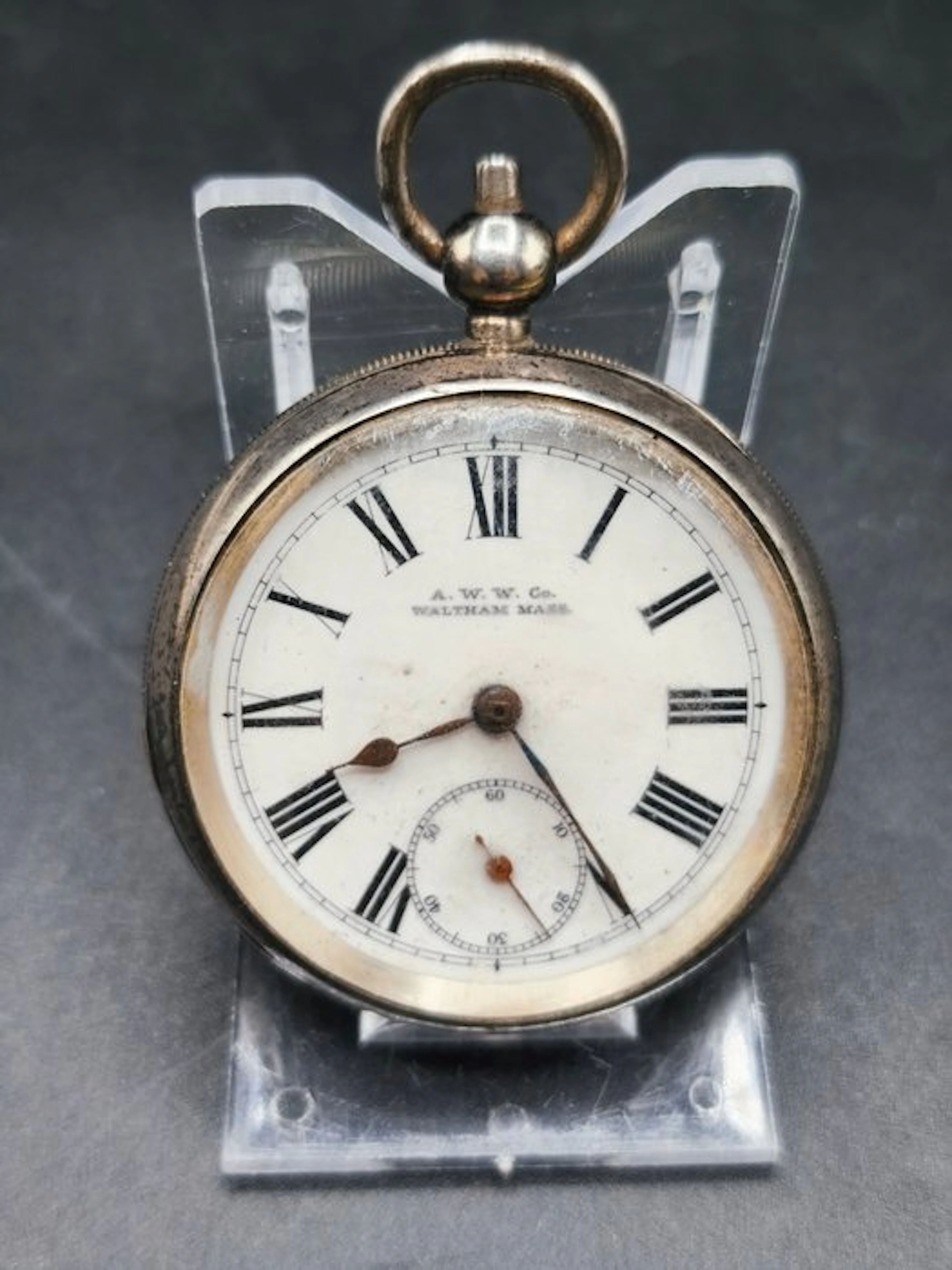 A.W.W.Co. Waltham Mass. - Argento - 1850-1900