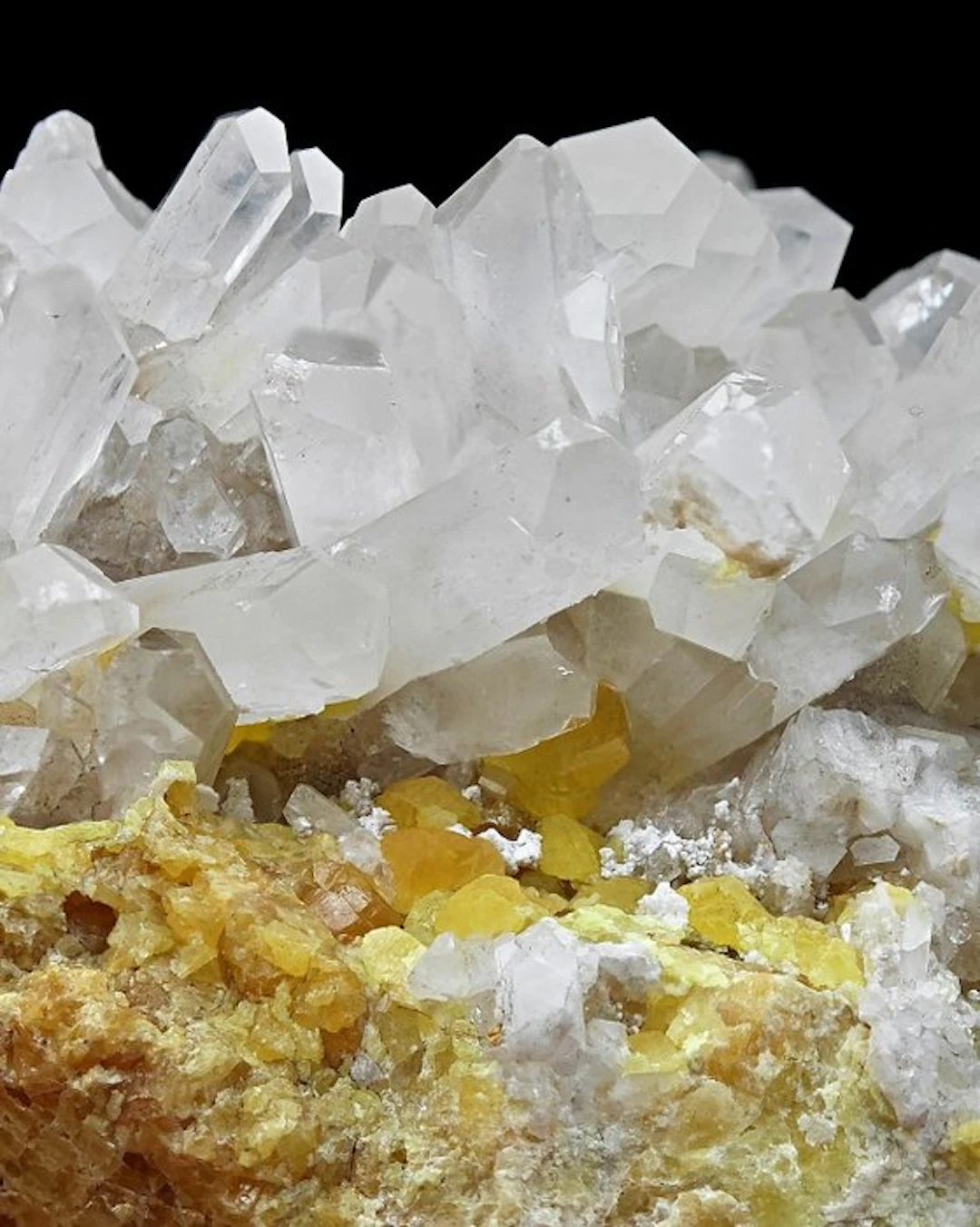 Splendid CELESTINA with YELLOW SULFUR