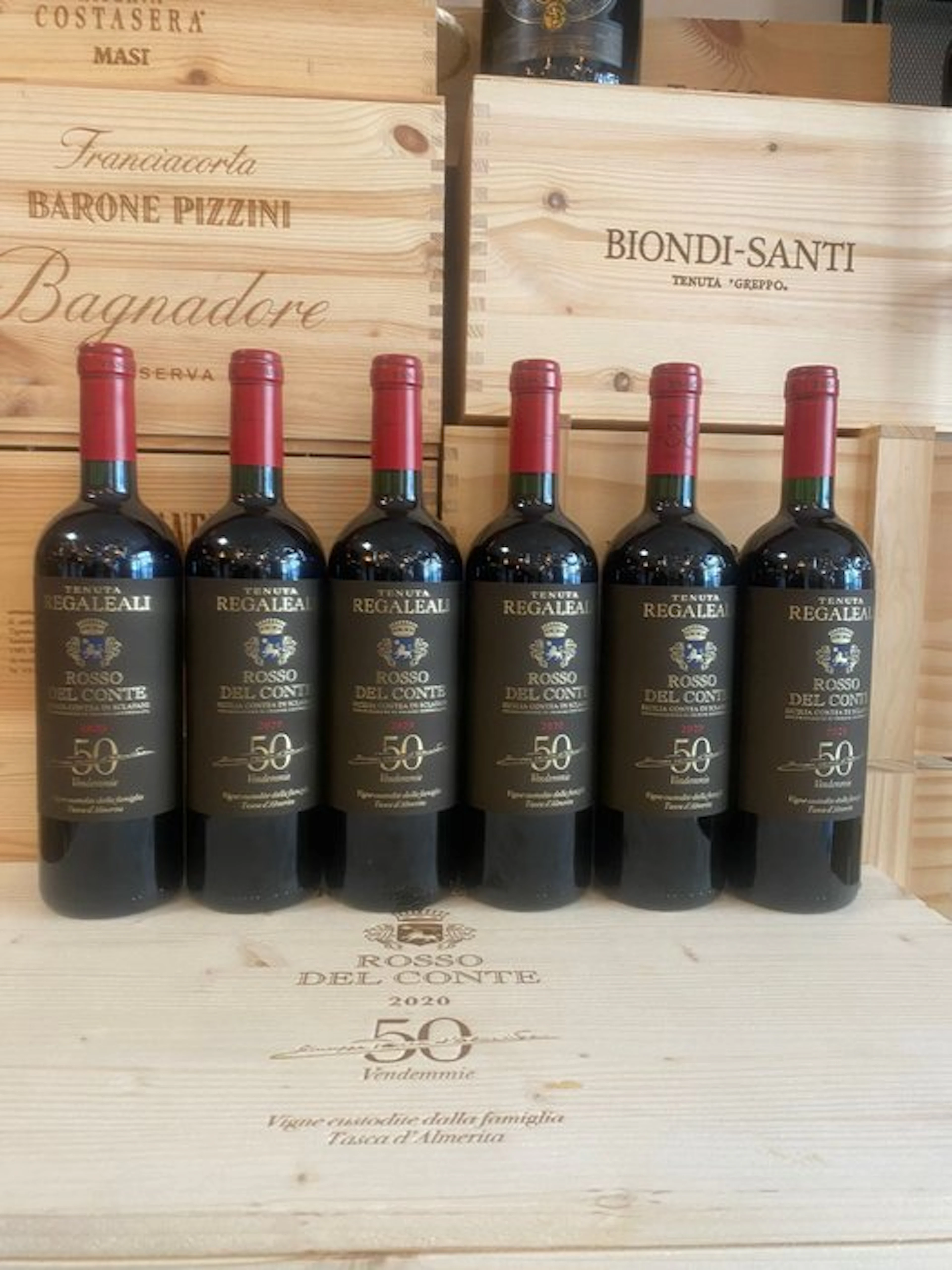 2020 Tenuta Regaleali Rosso del Conte - Sicily - 6 Bottles (0.75L)