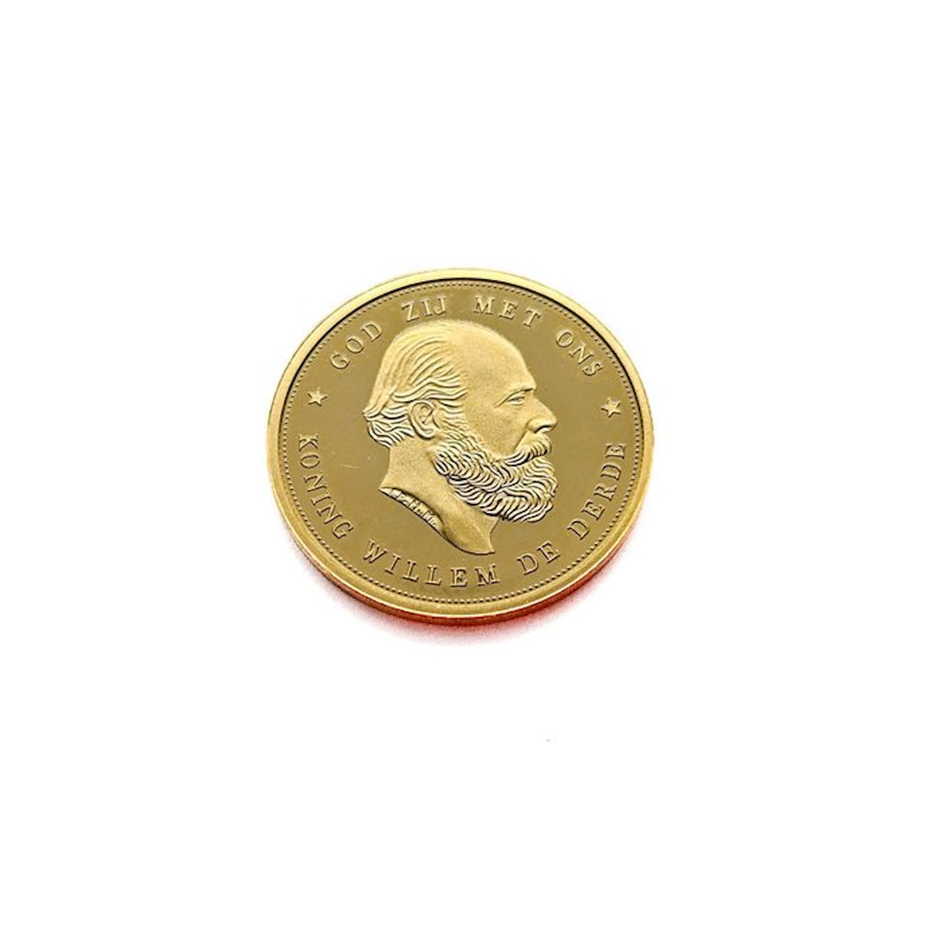 Netherlands. 10 Gulden 1879 Overslag - Willem III - Naslag