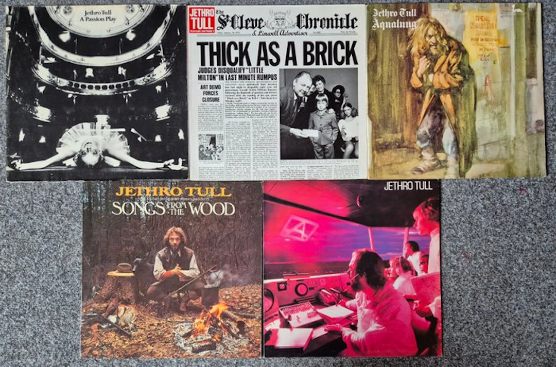 Jethro Tull - 5 excellent albums feat