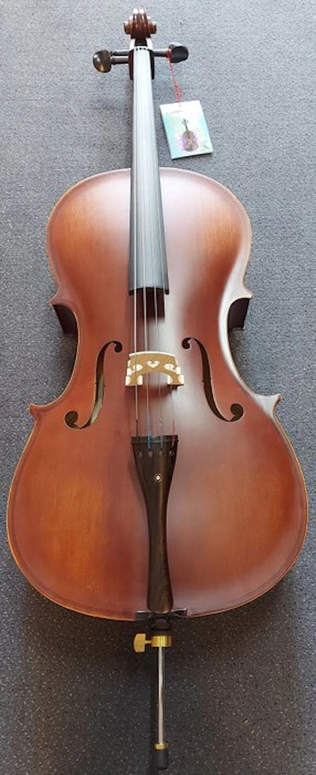 Leonardo - 1/2 maat studiecello met strijkstok en hoes - - Cello