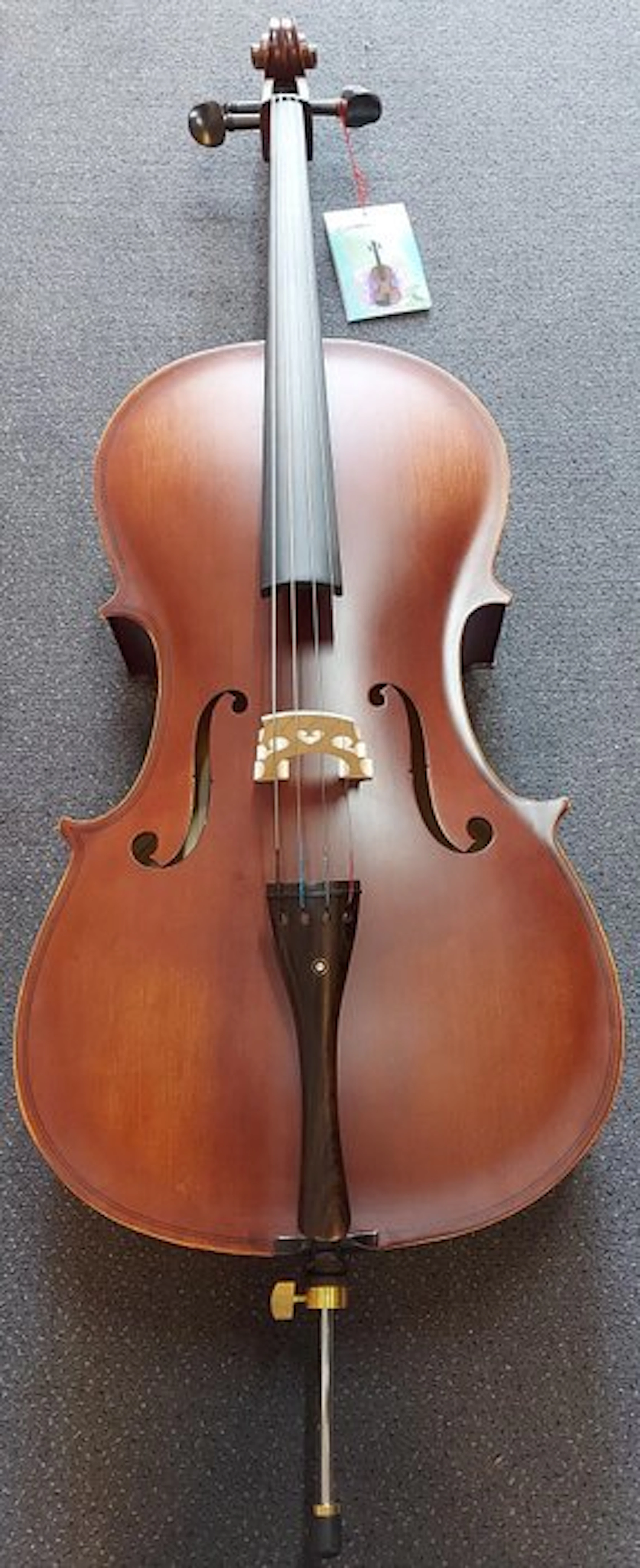 Leonardo - 1/2 maat studiecello met strijkstok en hoes - - Cello