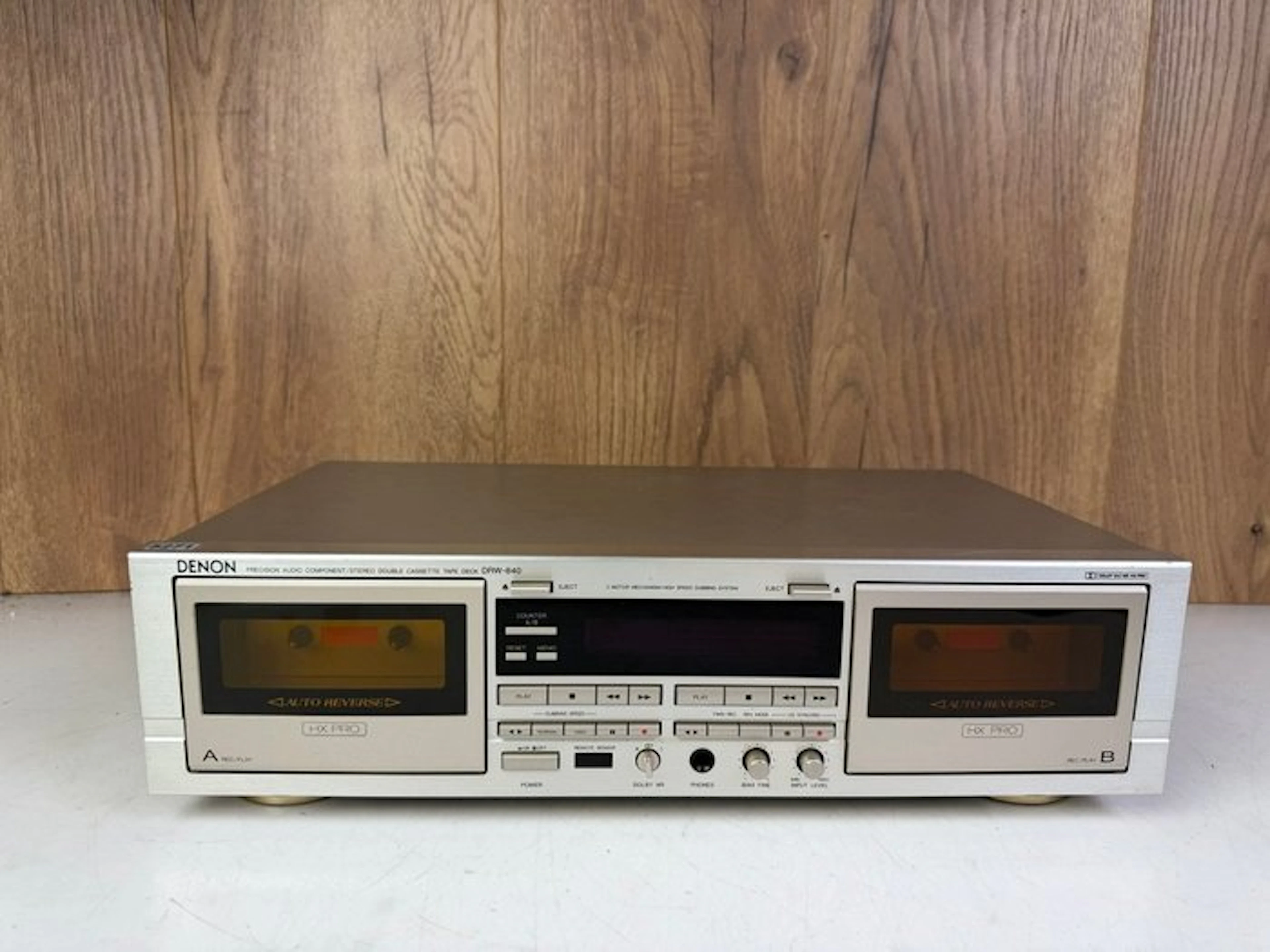 Denon - DRW-840 Cassette recorder-player