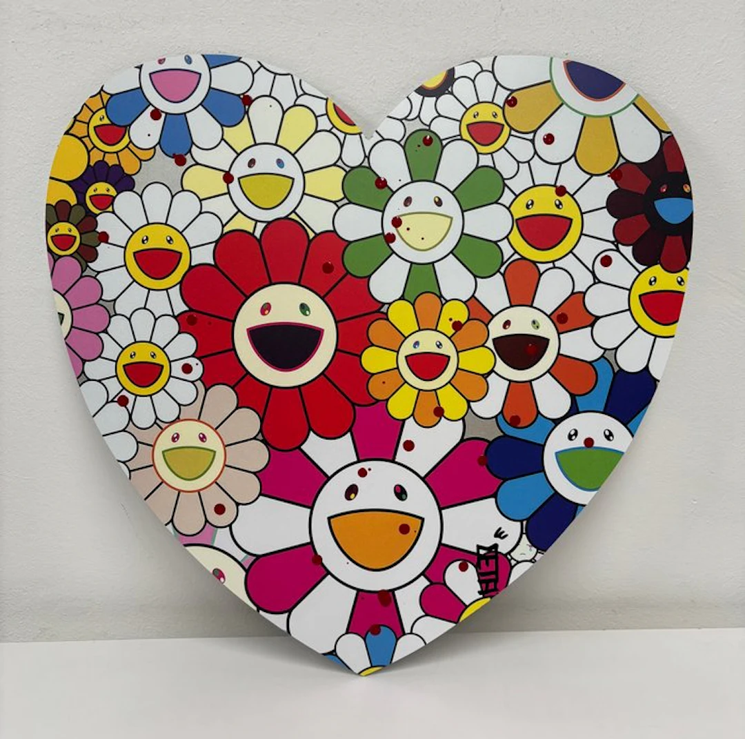 Meta Pop (1990) - Heart Takashi Murakami Flowers, from: The Icon´s