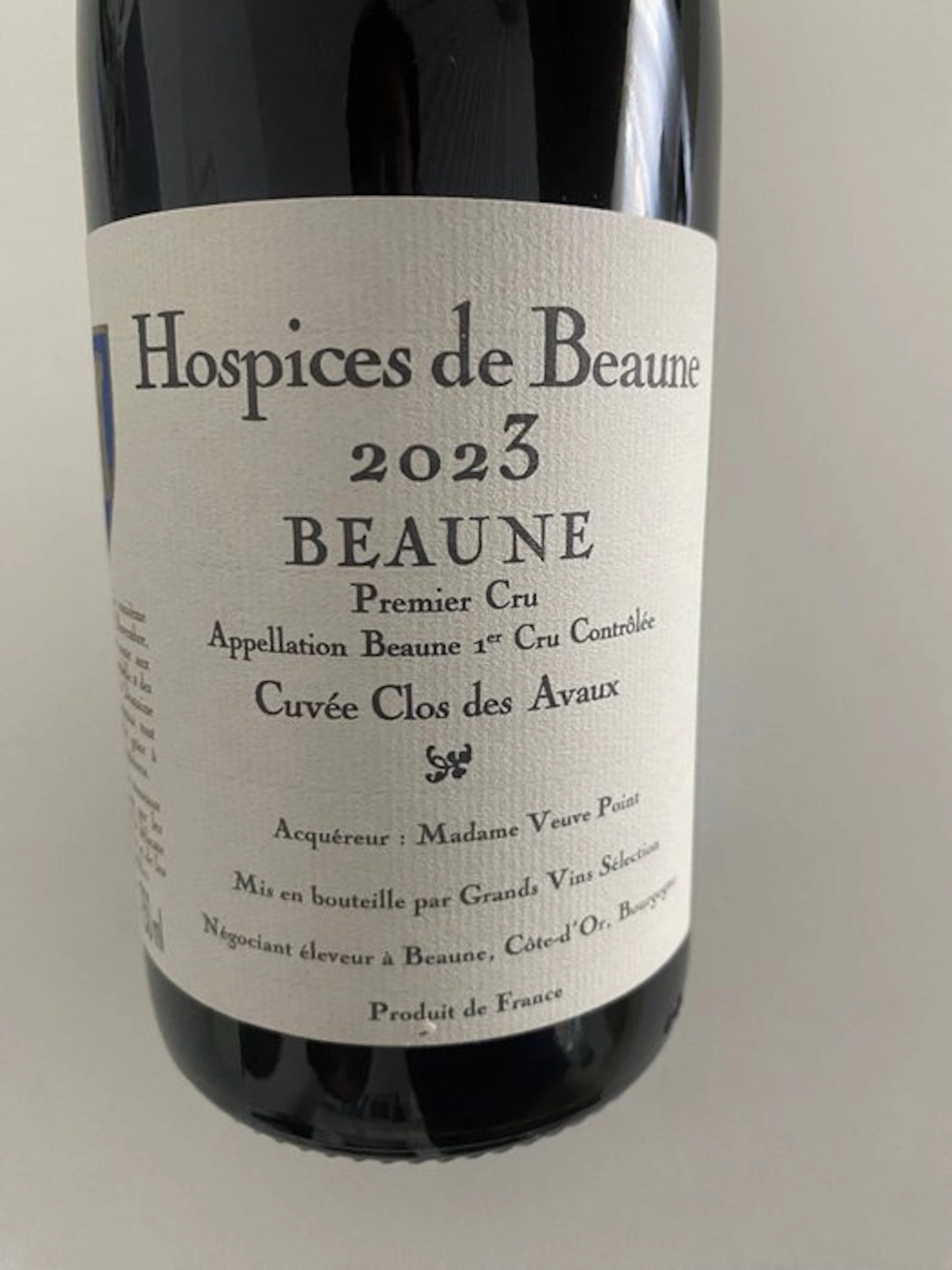 2023 Hospices de Beaune "Cuvée Clos des Avaux" - Beaune...