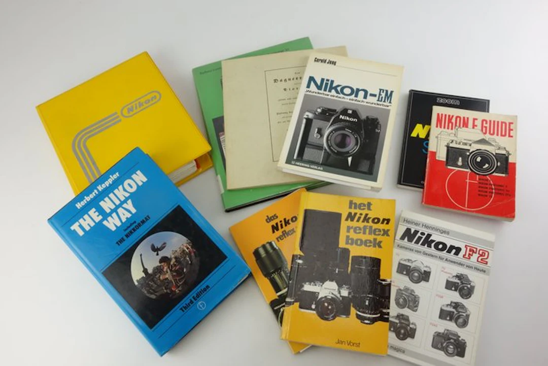 Heering - Nikon 10 x LOT Nikon Fachbücher Guide...