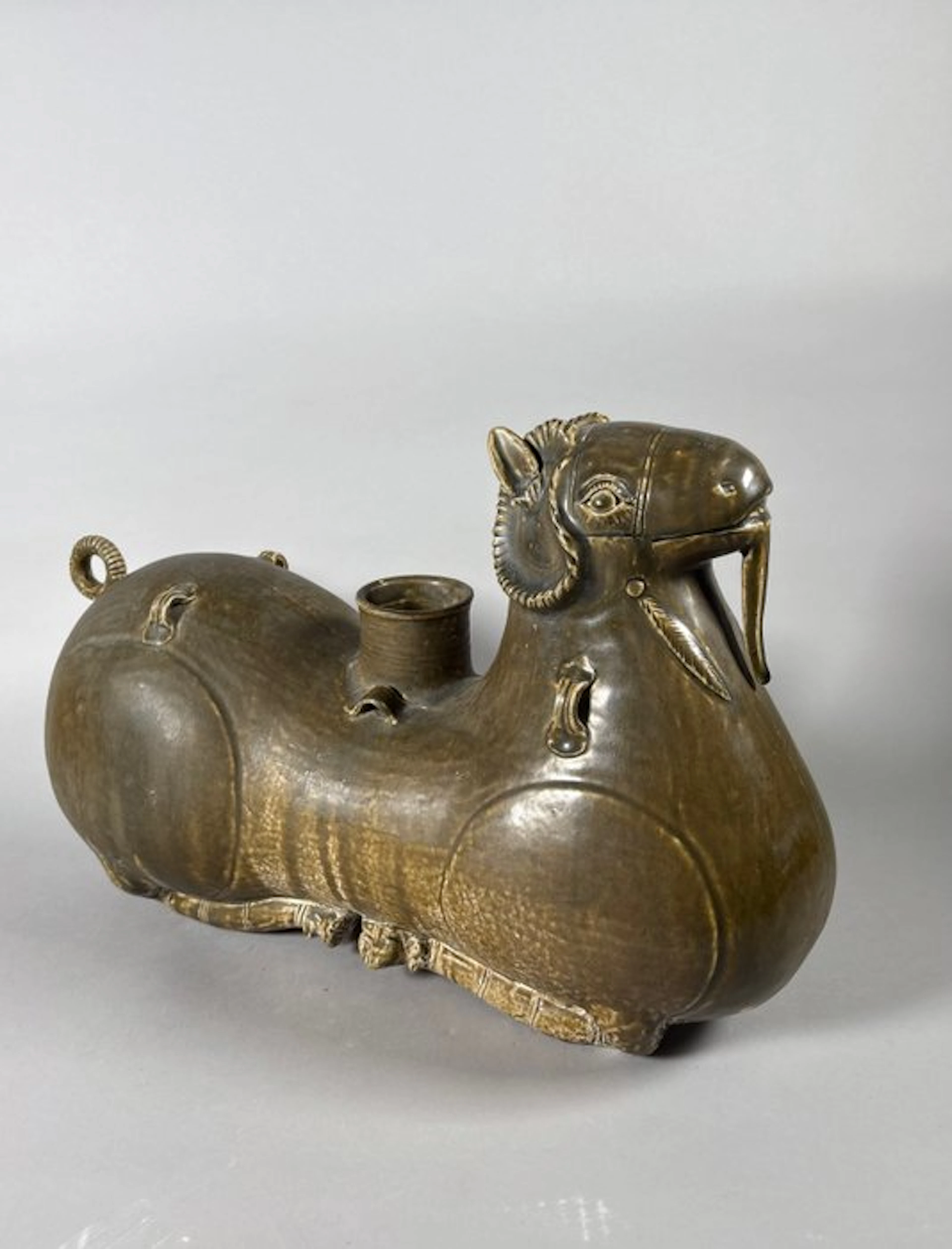 Western Jin Dynasty (265–317) Terracotta Funerary vase in...