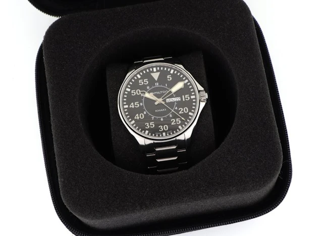 Hamilton - Hamilton Khaki Aviation Pilot Day Date Auto...