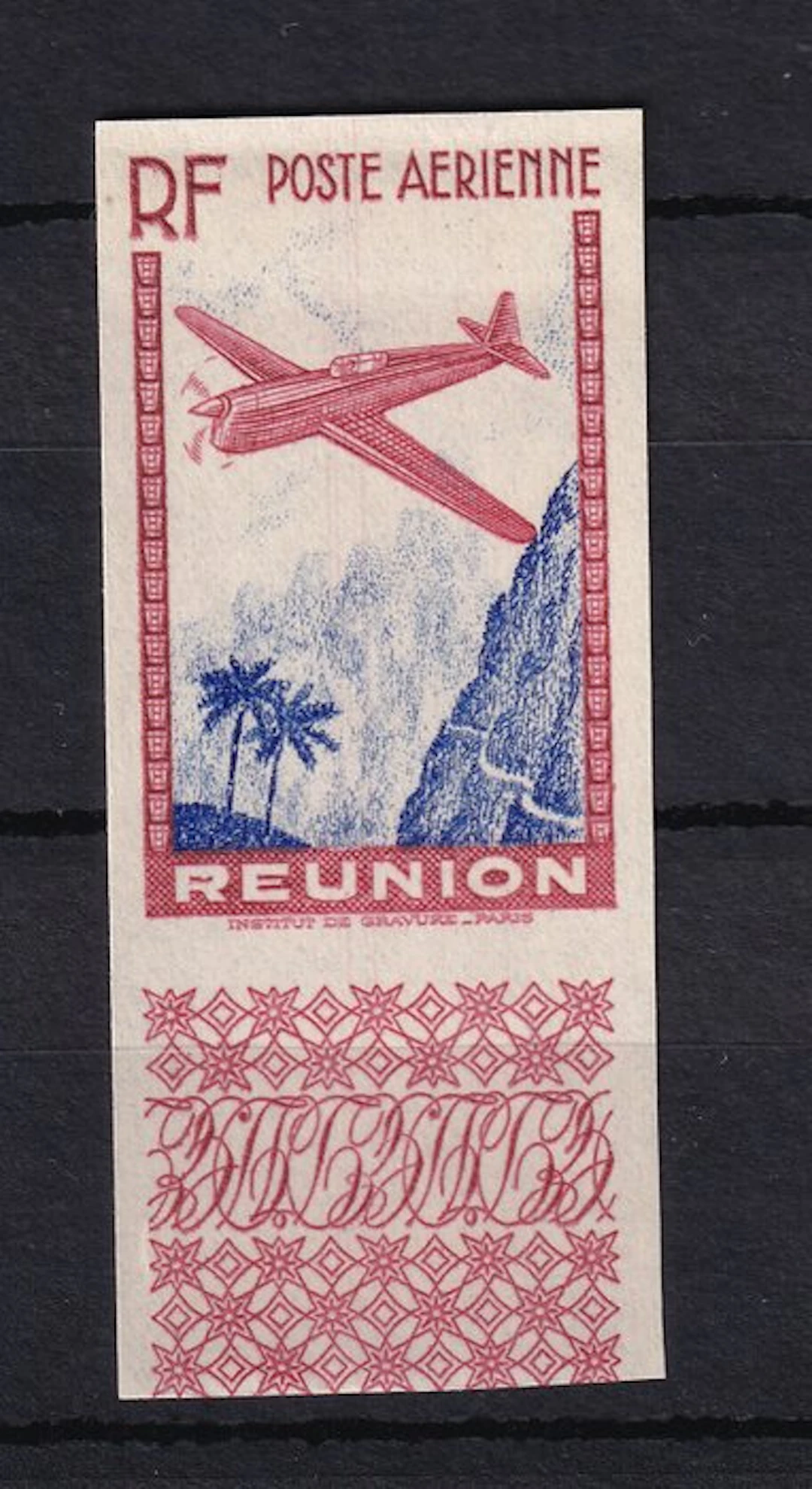 Réunion 1938 - Rare smooth-edge variety