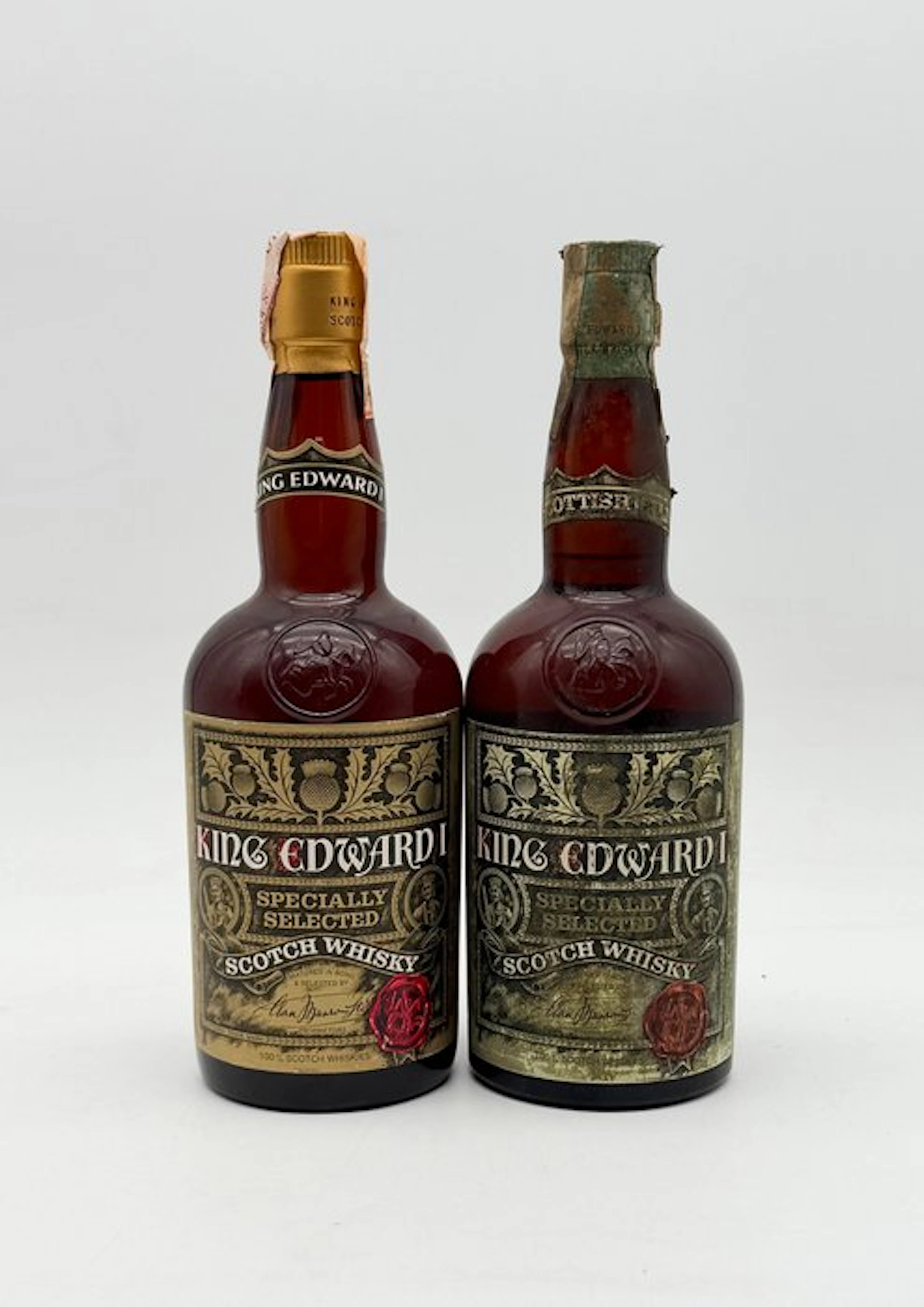 King Edward I Specially Selected - b. 1970s - 75cl - 2 bottles