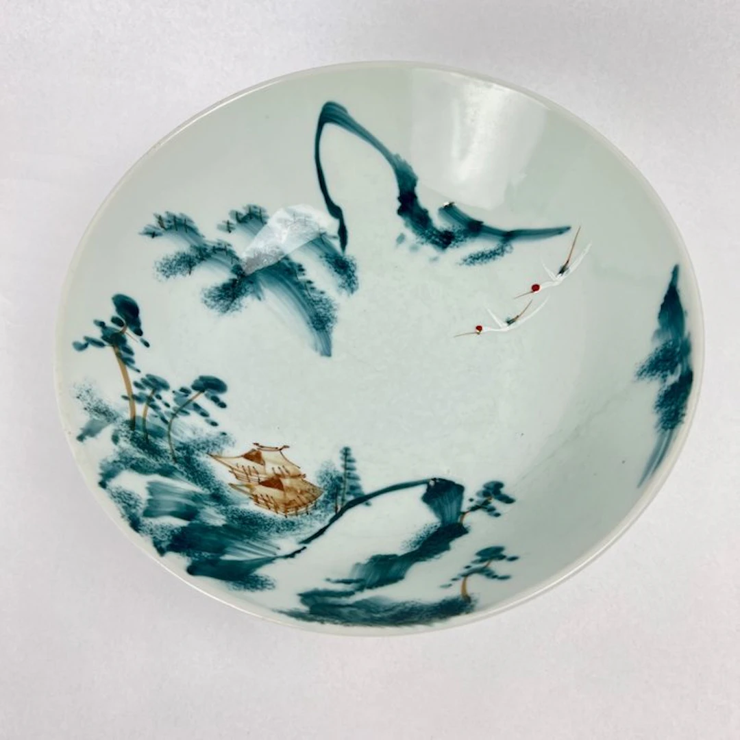Arita - Bowl - Large Bowl - Fruit, salads - Porcelain - Brush Painted