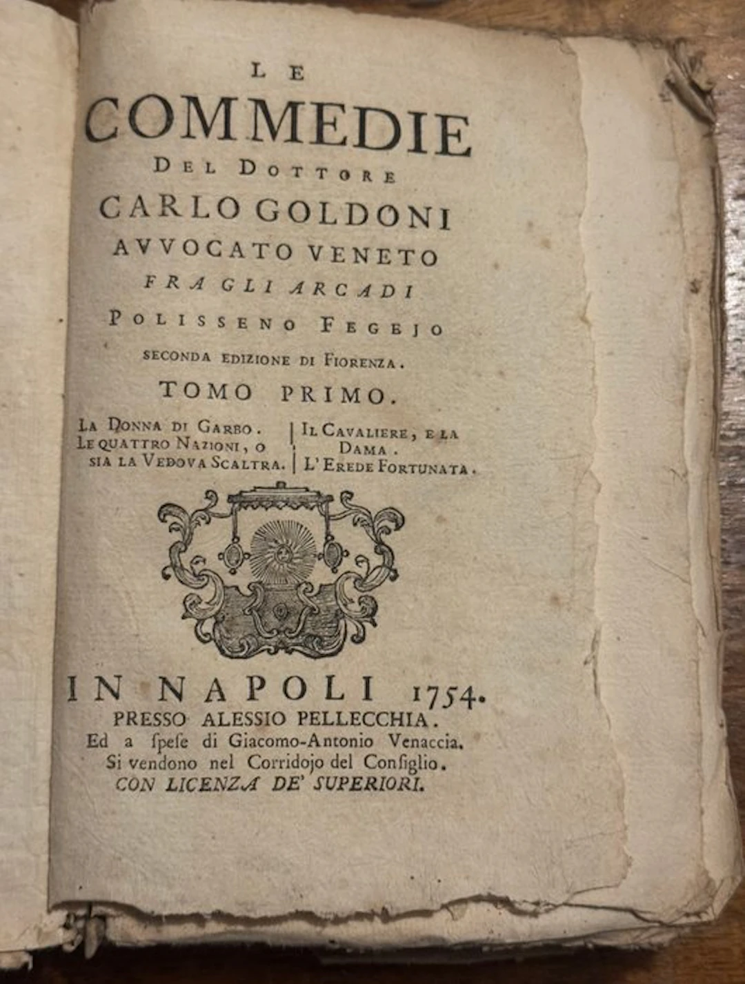 Goldoni (Carlo)