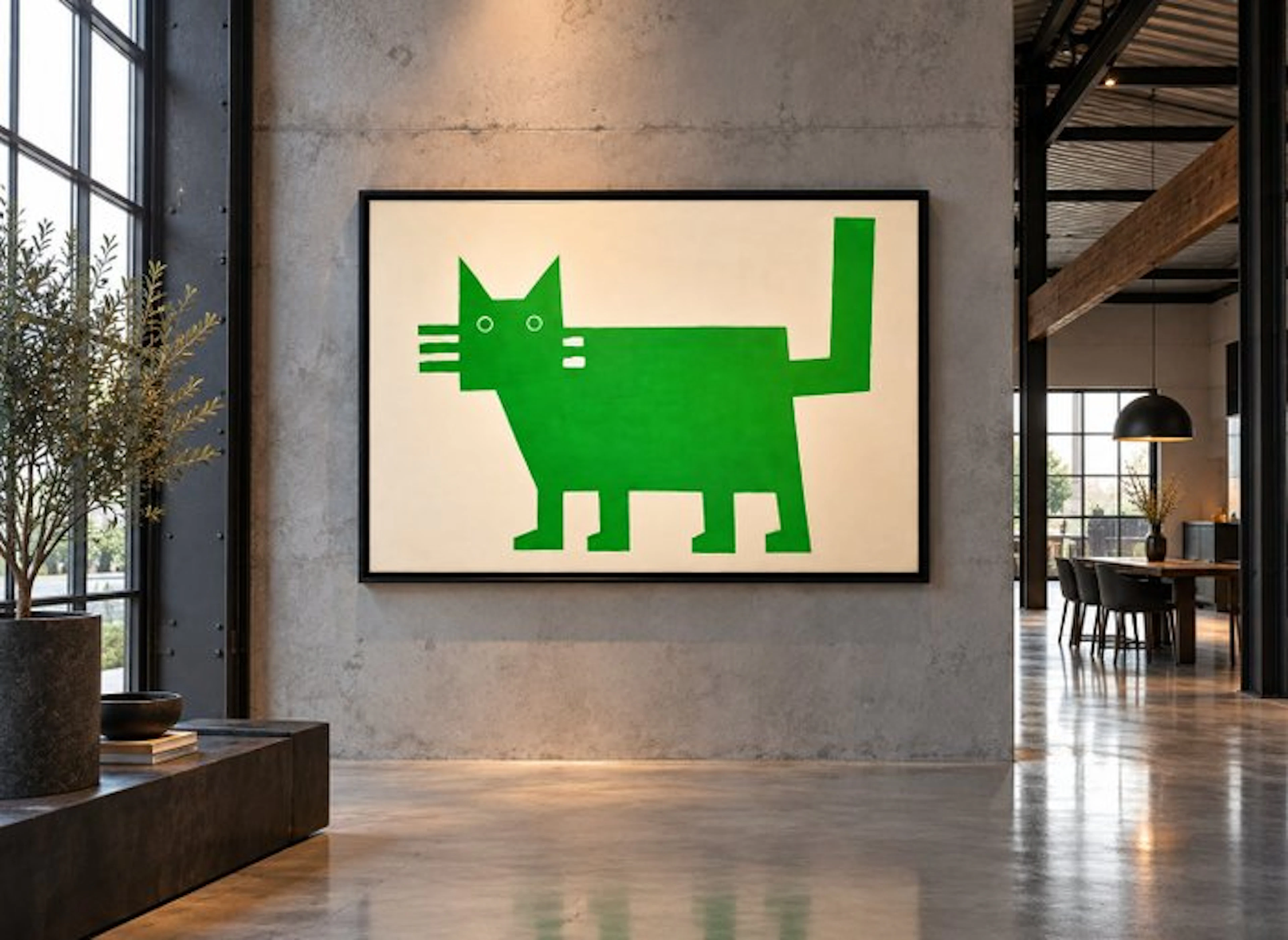 Hamelink - Green Cat