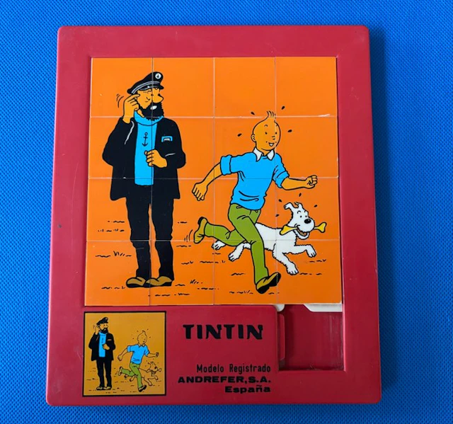 Tintin - Tintin – Taquin coulissant - 1 Taquin - 1979