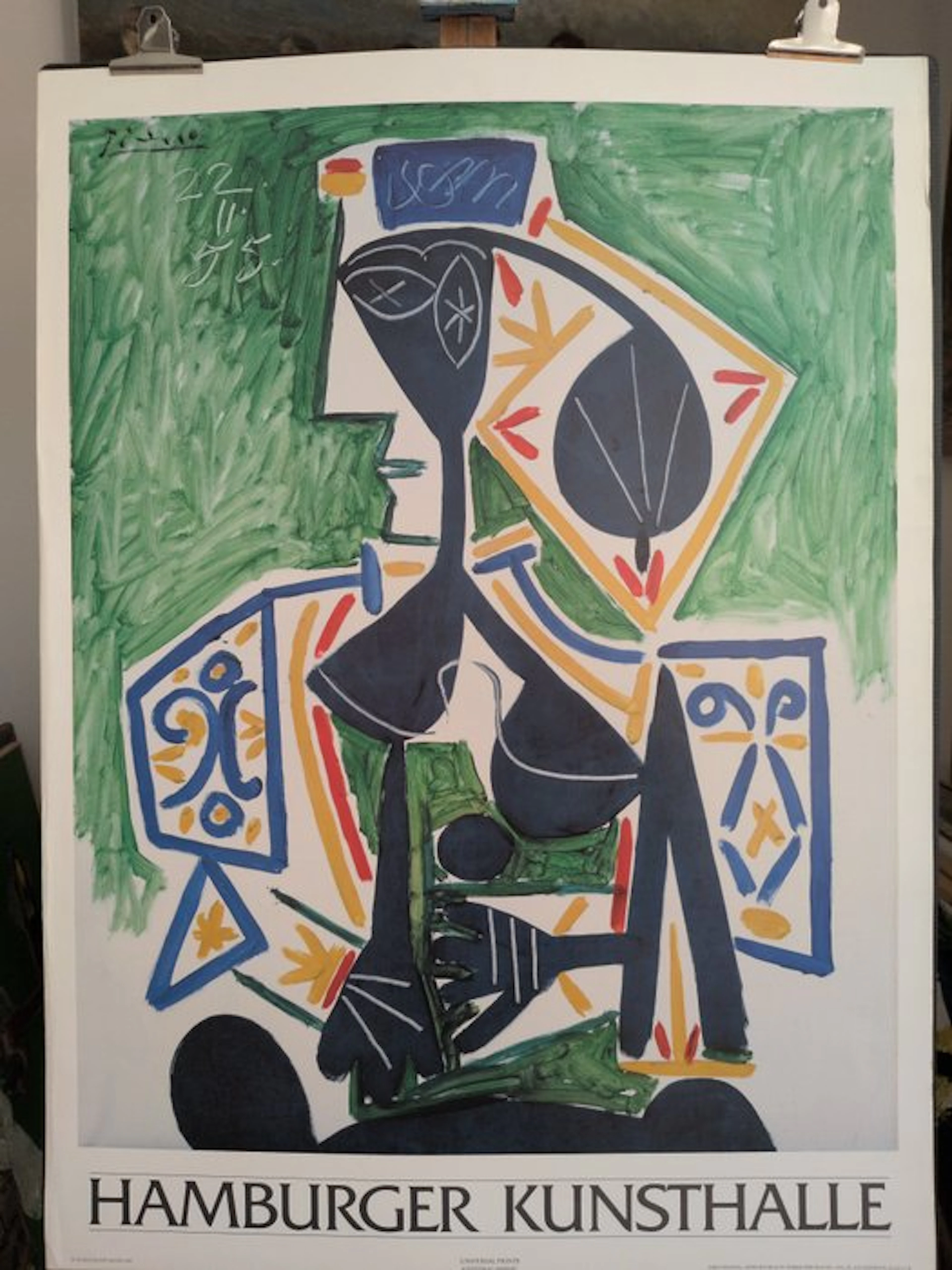 Pablo Picasso (1881-1973) - Donna seduta con costume Turco