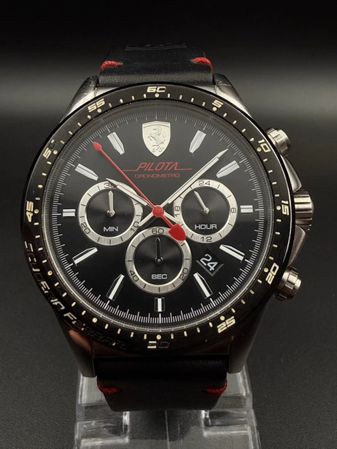 Watch - Ferrari - Scuderia Ferrari Pilota chronograph wristwatch