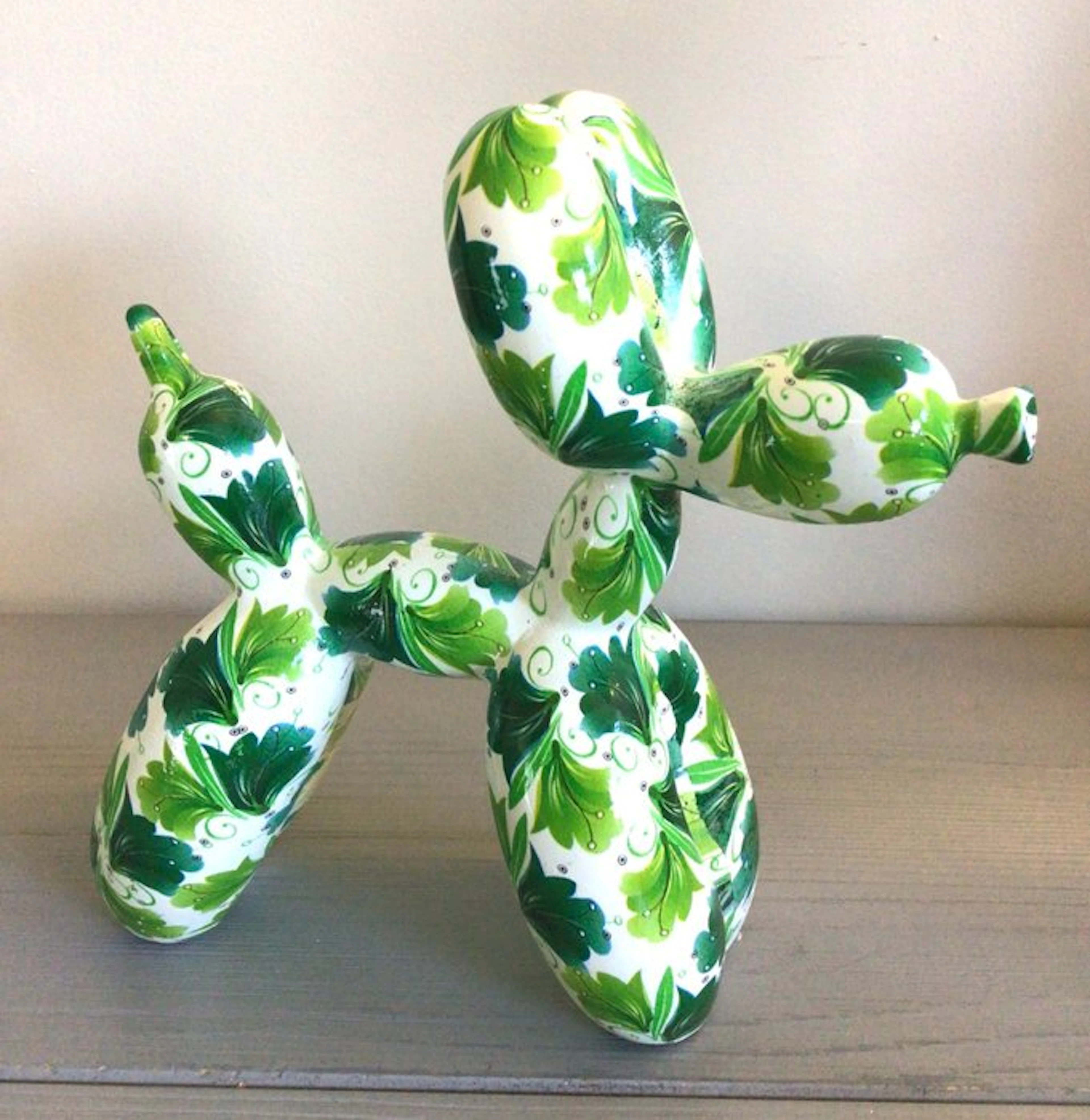 Sculpture, After Jeff Koons “ Baloondog “ - 15 cm - Resin