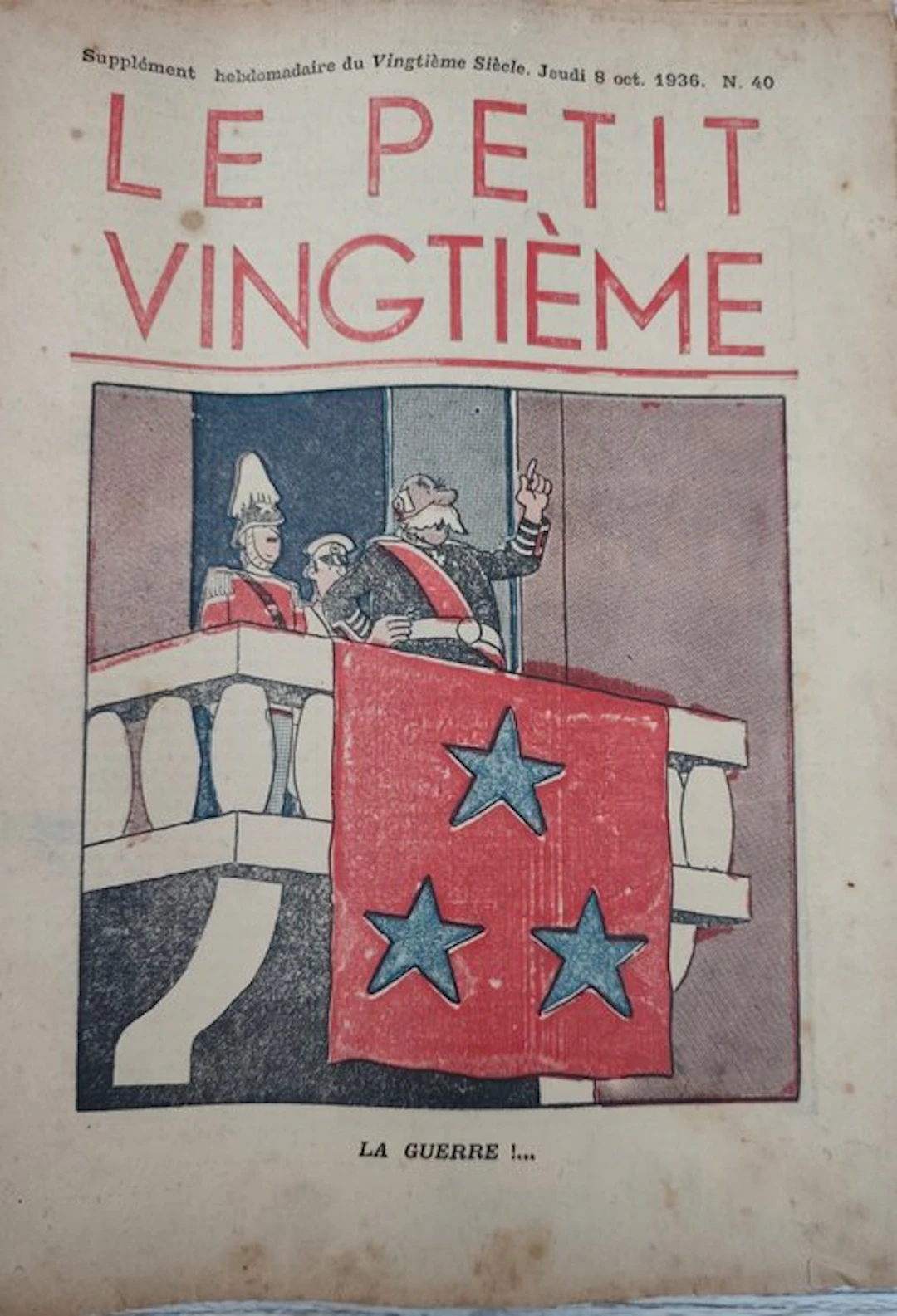 Le Petit Vingtième 40 - 1 Number - 1936