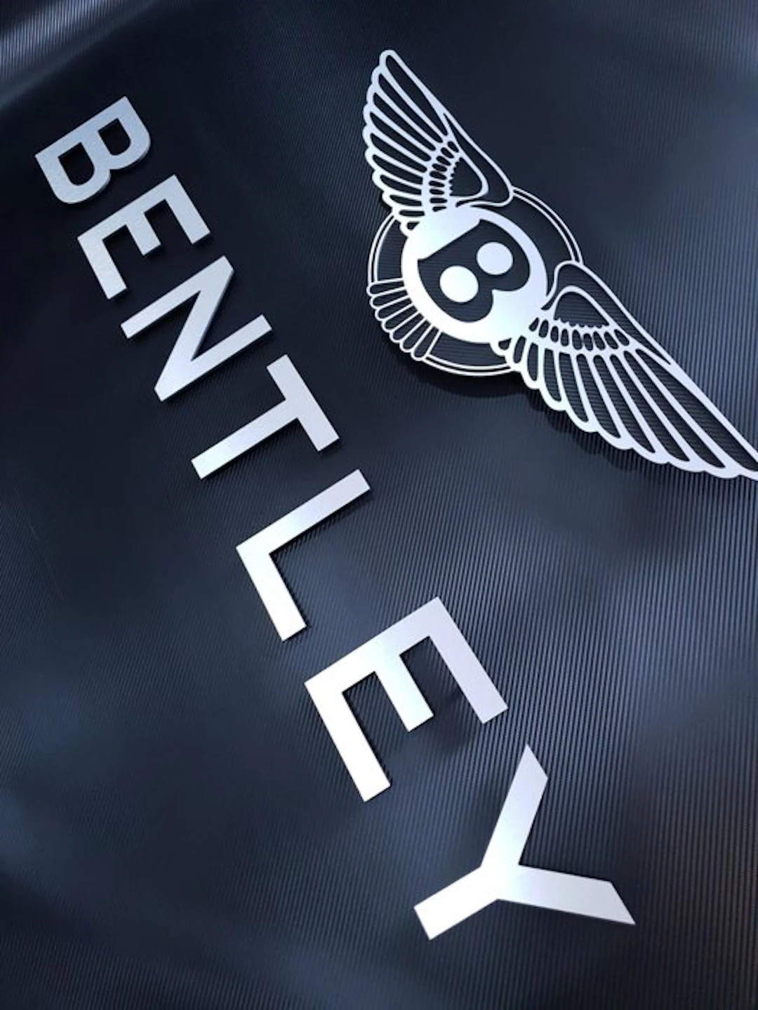 Sign - Bentley - Logo mural professionnel prémium...