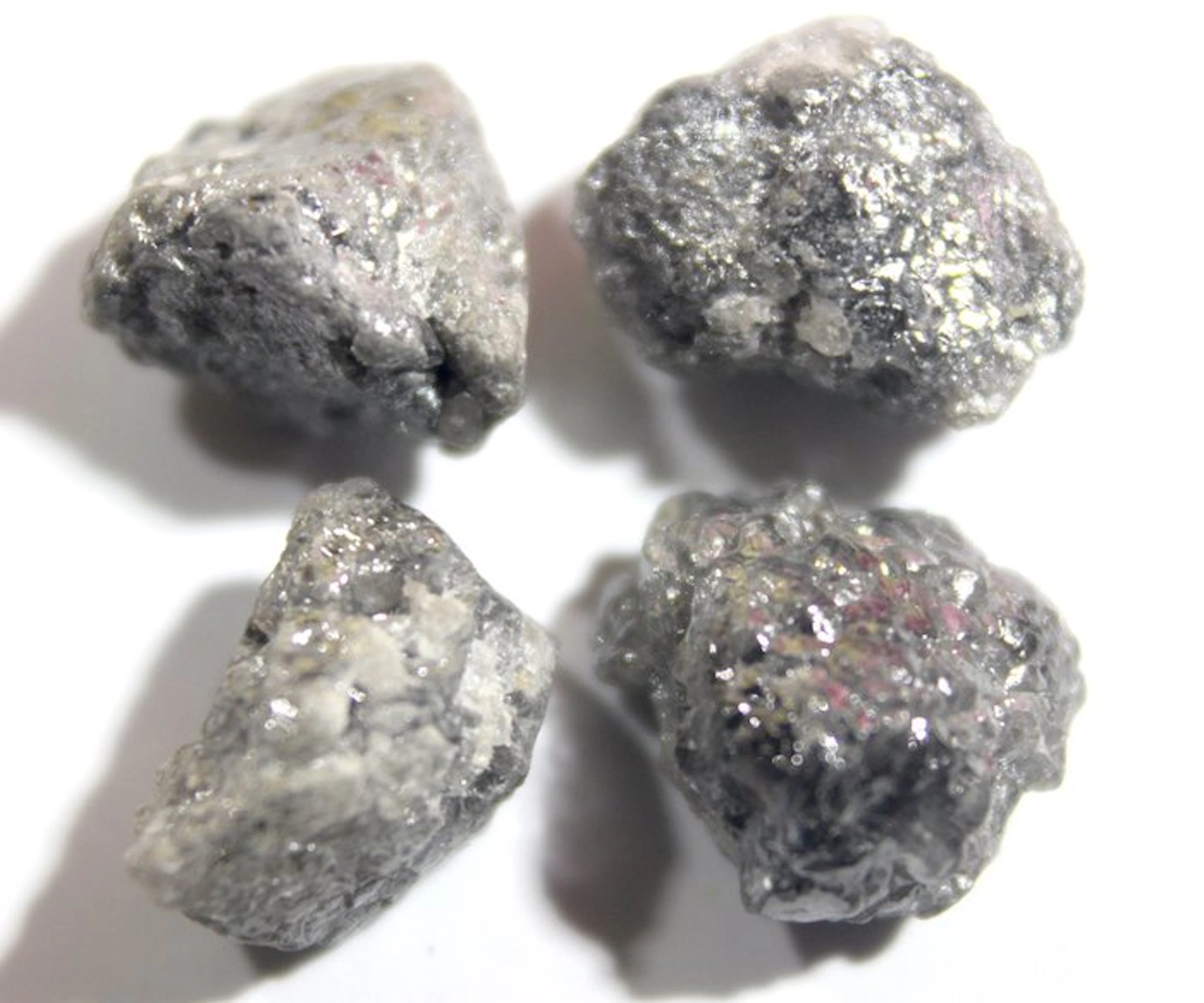 No reserve - 9.10 ct Natural Gray Diamond - Rough- 1.82 g - (4)