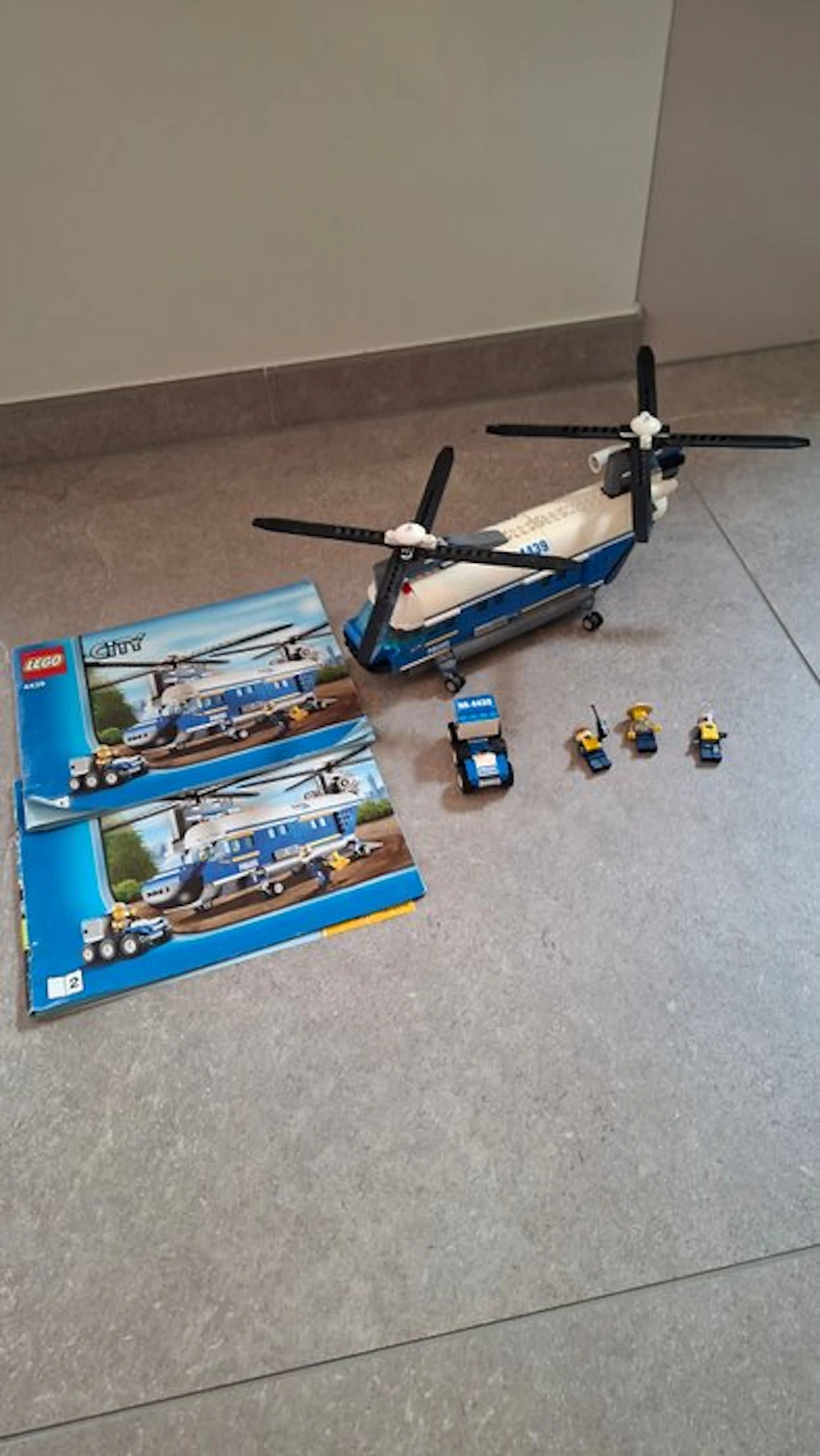 LEGO Set - 4439 - City - Police Heavy-Lift Helicopter