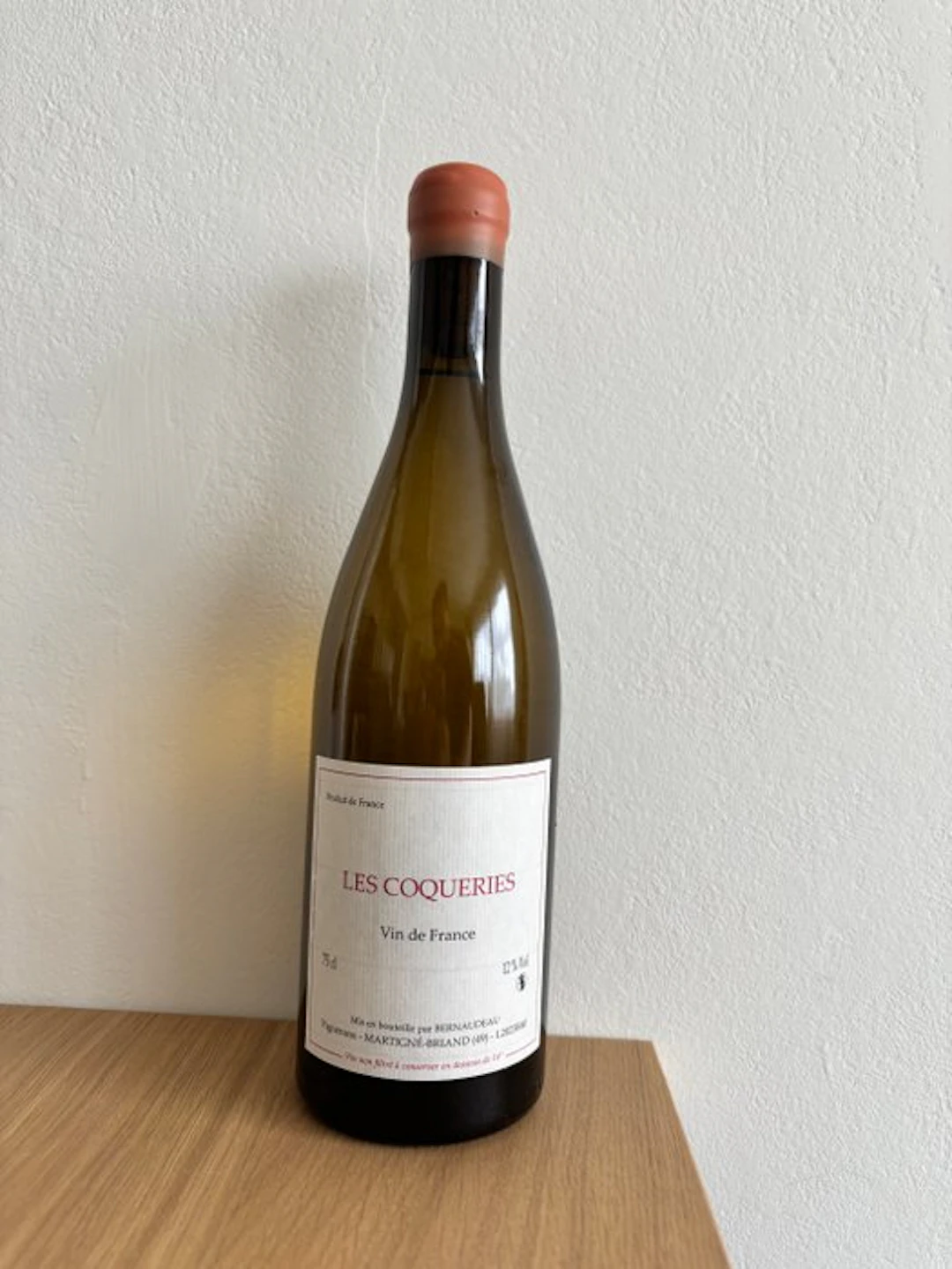 2023 Stéphane Bernaudeau "Les Coqueries" - Loire - 1 Bottle (0.75L)