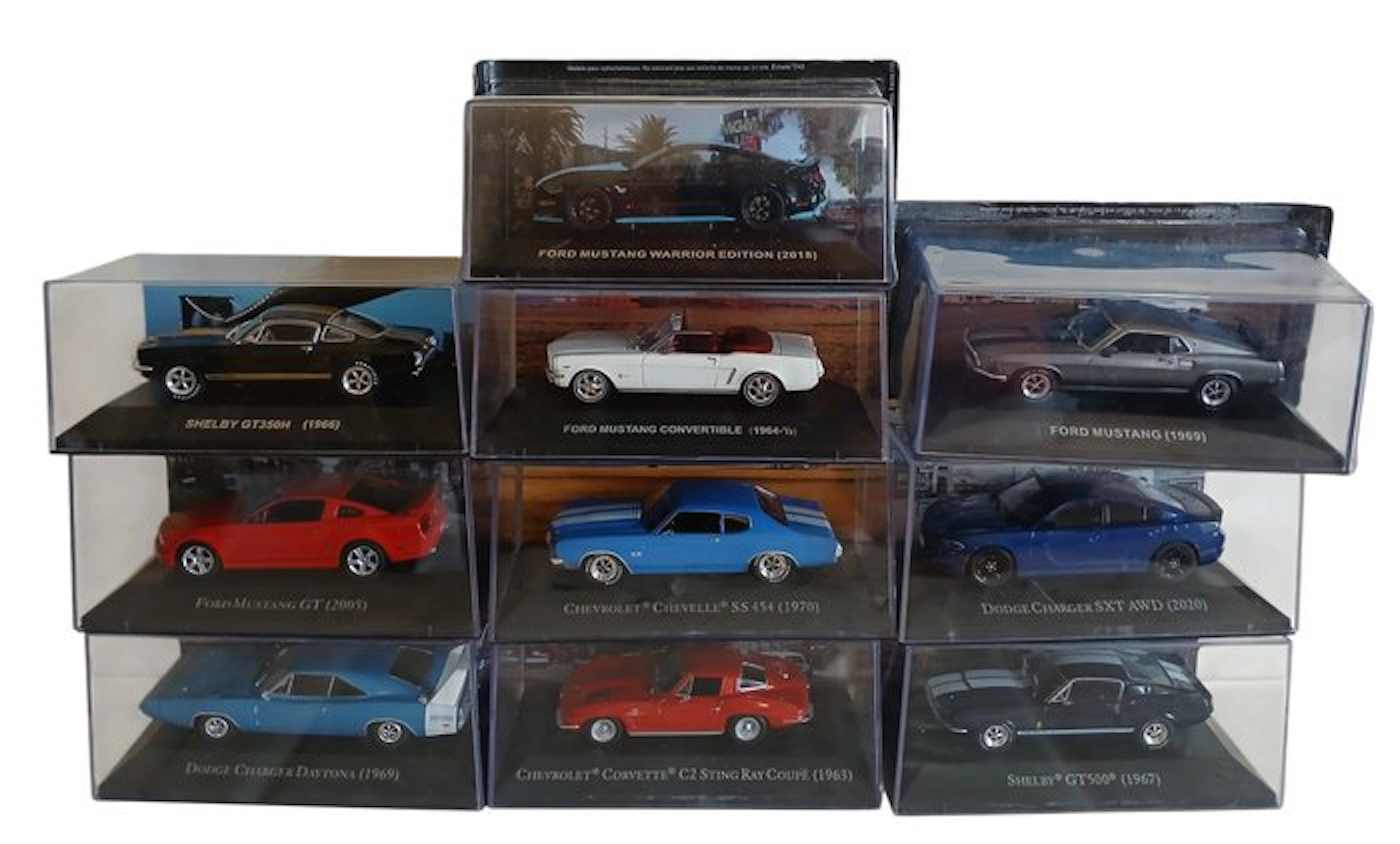 Centauria 1:43 - Model car (10) - Lotto con 10 Auto Americane