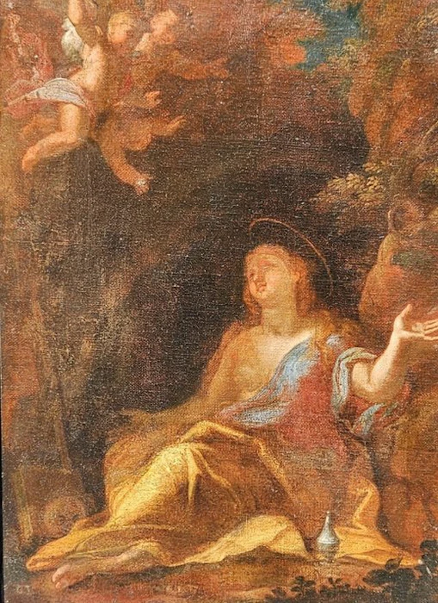 Alexandre Cabanel (1823-1889), Circle of - Santa María Magdalena