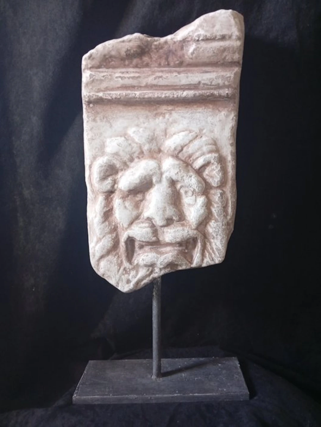 Replica of Ancient Roman relief with lion