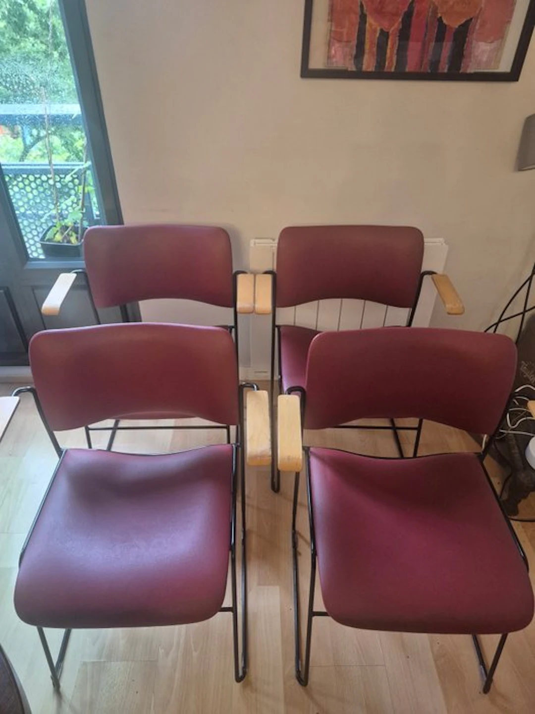Howe - David Rowland - Chair (4) - 40/4 - Steel, Wood, Plastic