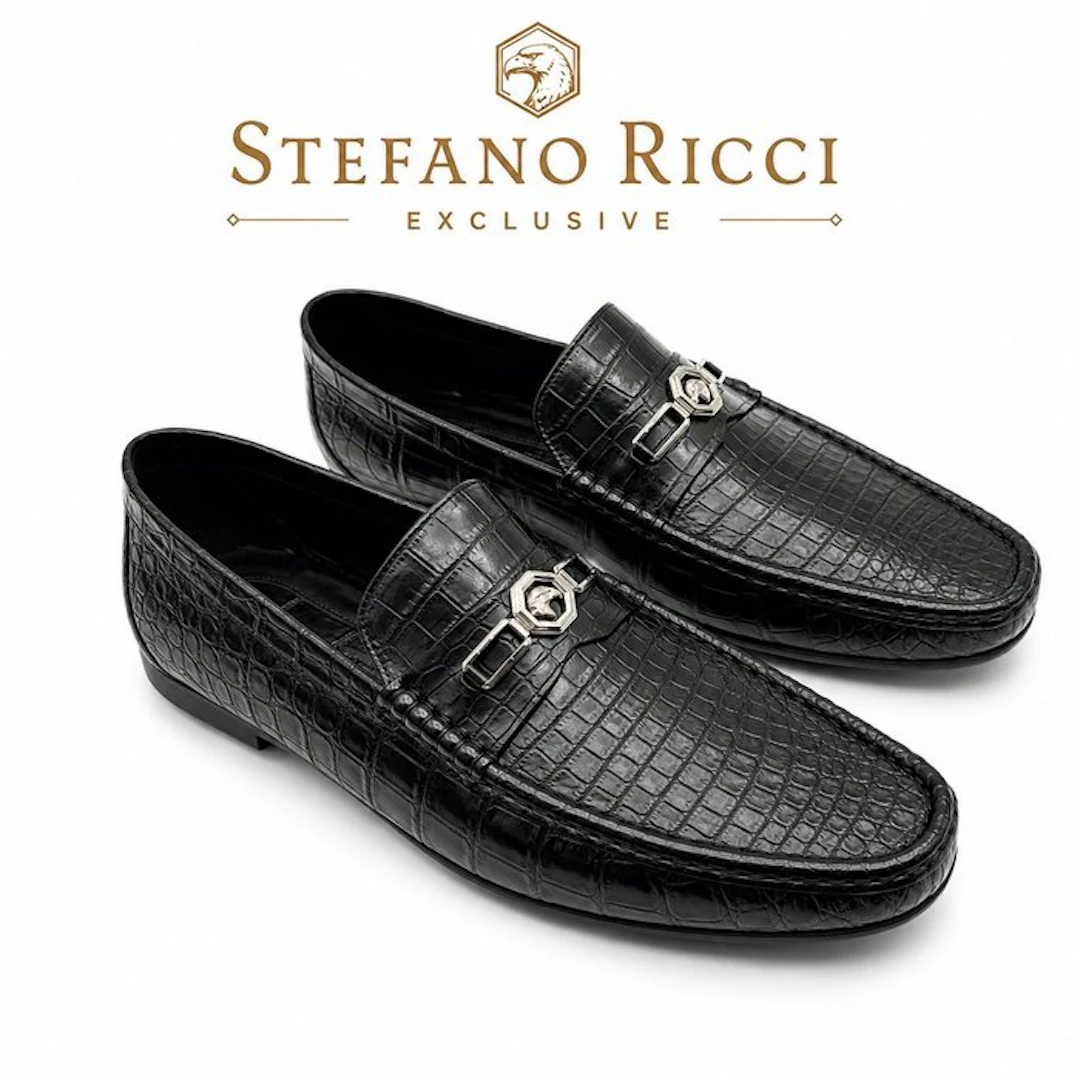 Stefano Ricci - Moccasins - Size: EU 44.5 - New in box