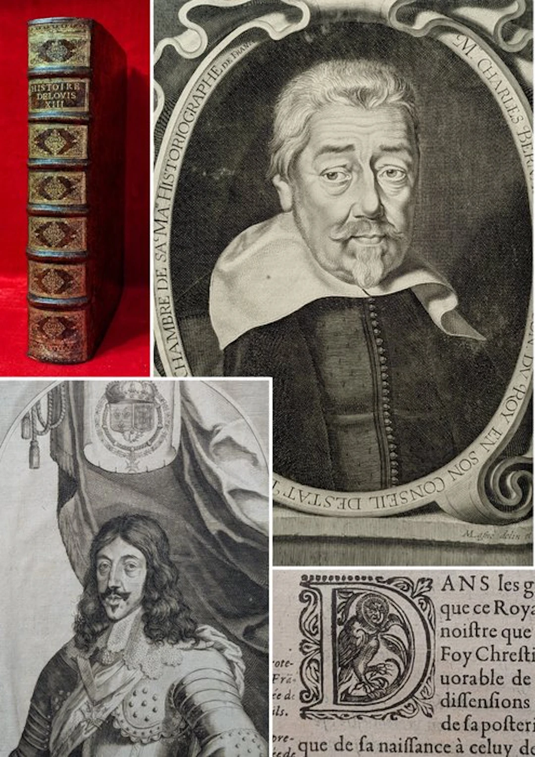 [FIRST EDITION] Charles Bernard - Histoire du Roy Louis...