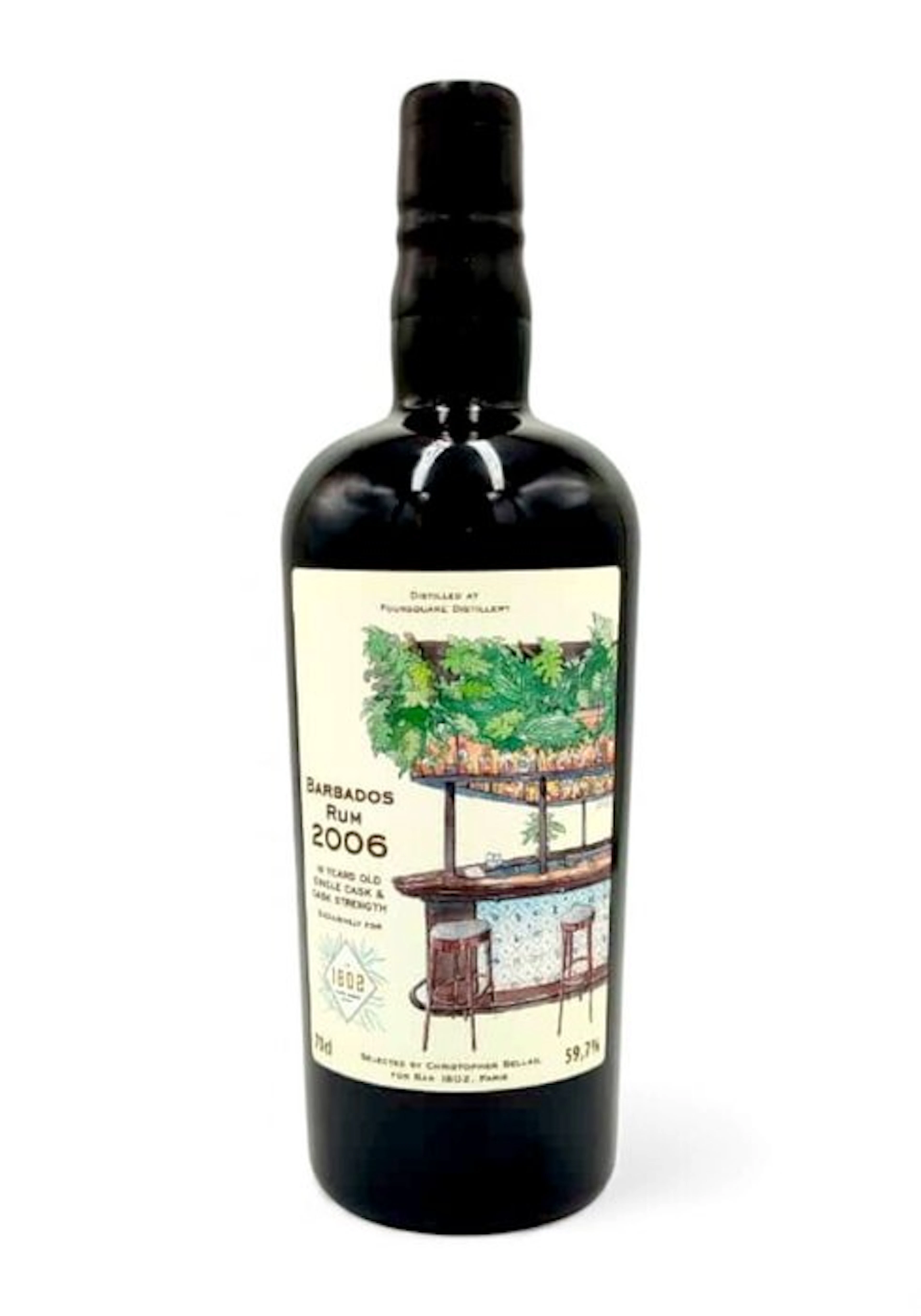 Foursquare 2006 18 years old Distilia - Cask no