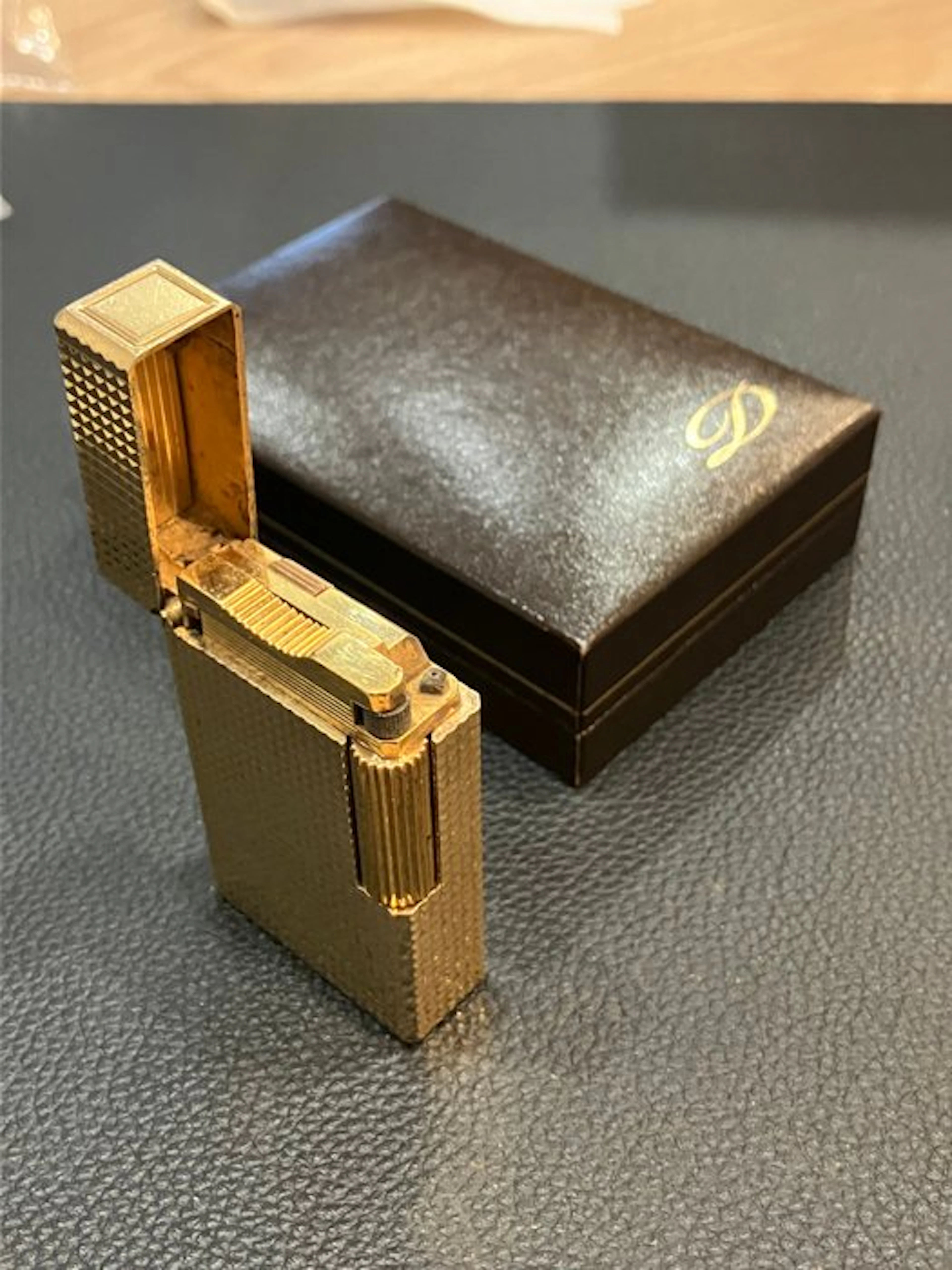 Pocket lighter - Gold-plated