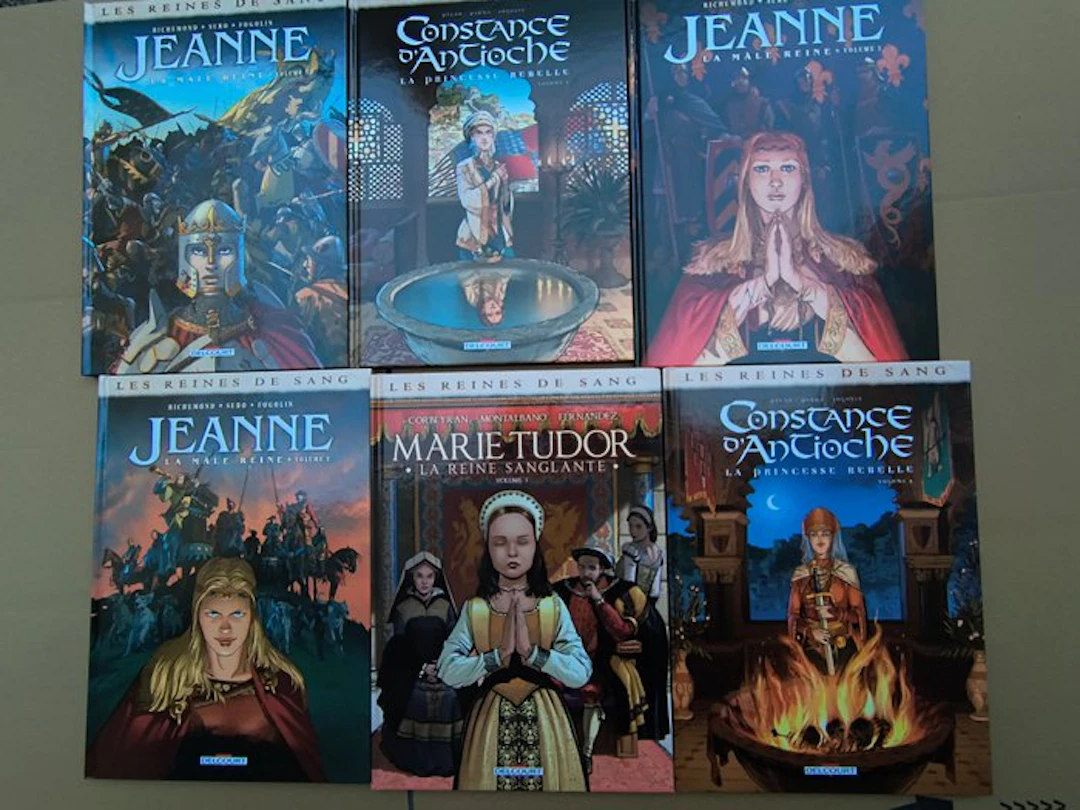 Les Reines de Sang - 6x C - 6 Album - First edition - 2018/2022