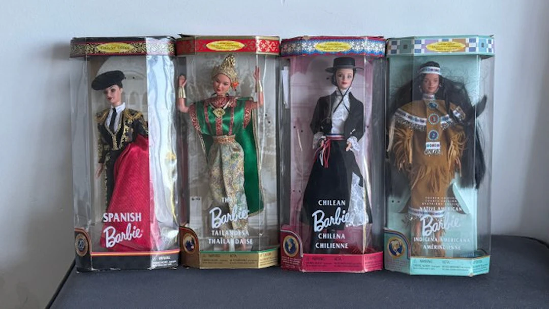 Barbie - Barbie doll Afkomstig uit de serie Dolls of the...