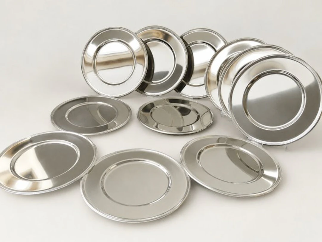 11x APS Profi-Platzteller Ø 33cm – Edelstahl 18/10 – wie...