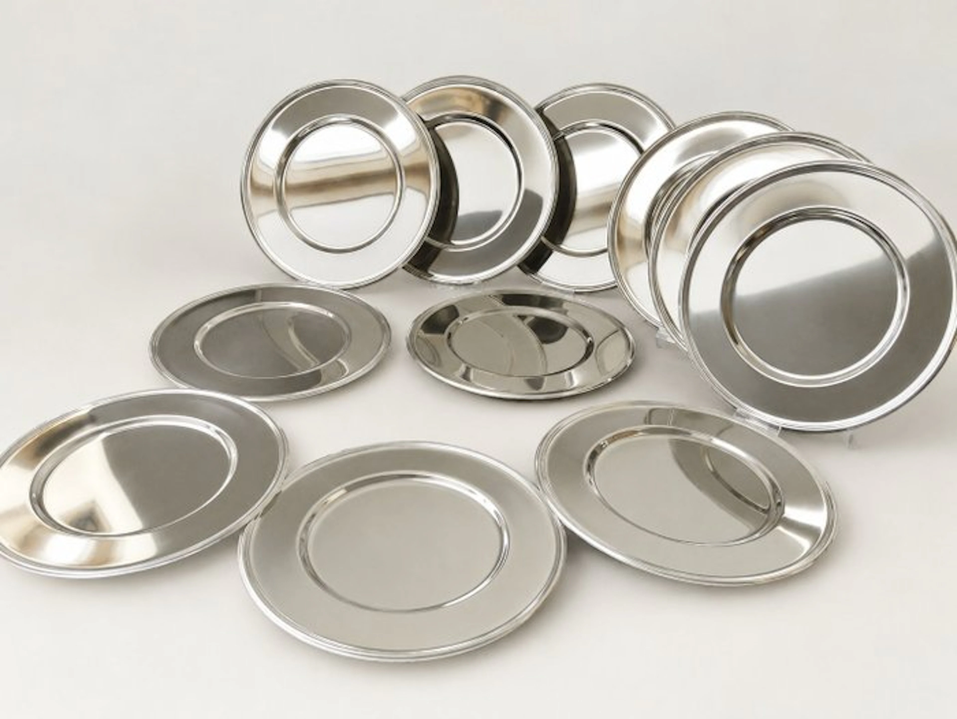 11x APS Profi-Platzteller Ø 33cm – Edelstahl 18/10 – wie...