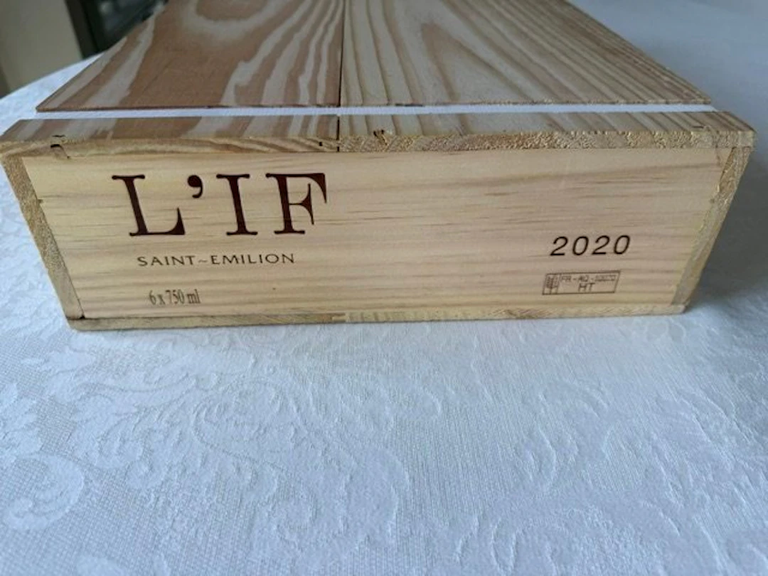 2020 l'If - Saint-Émilion - 6 Bottles (0.75L)