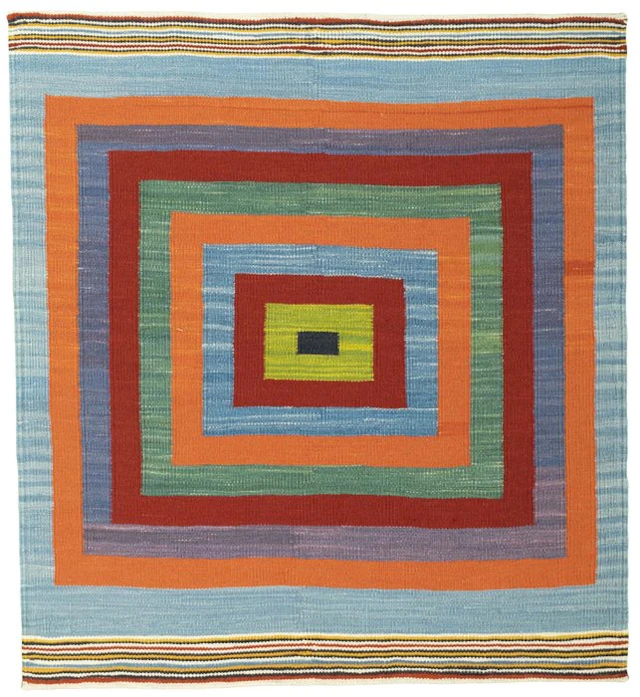 Handwoven designer kilim - Kelim - 109 cm - 99 cm