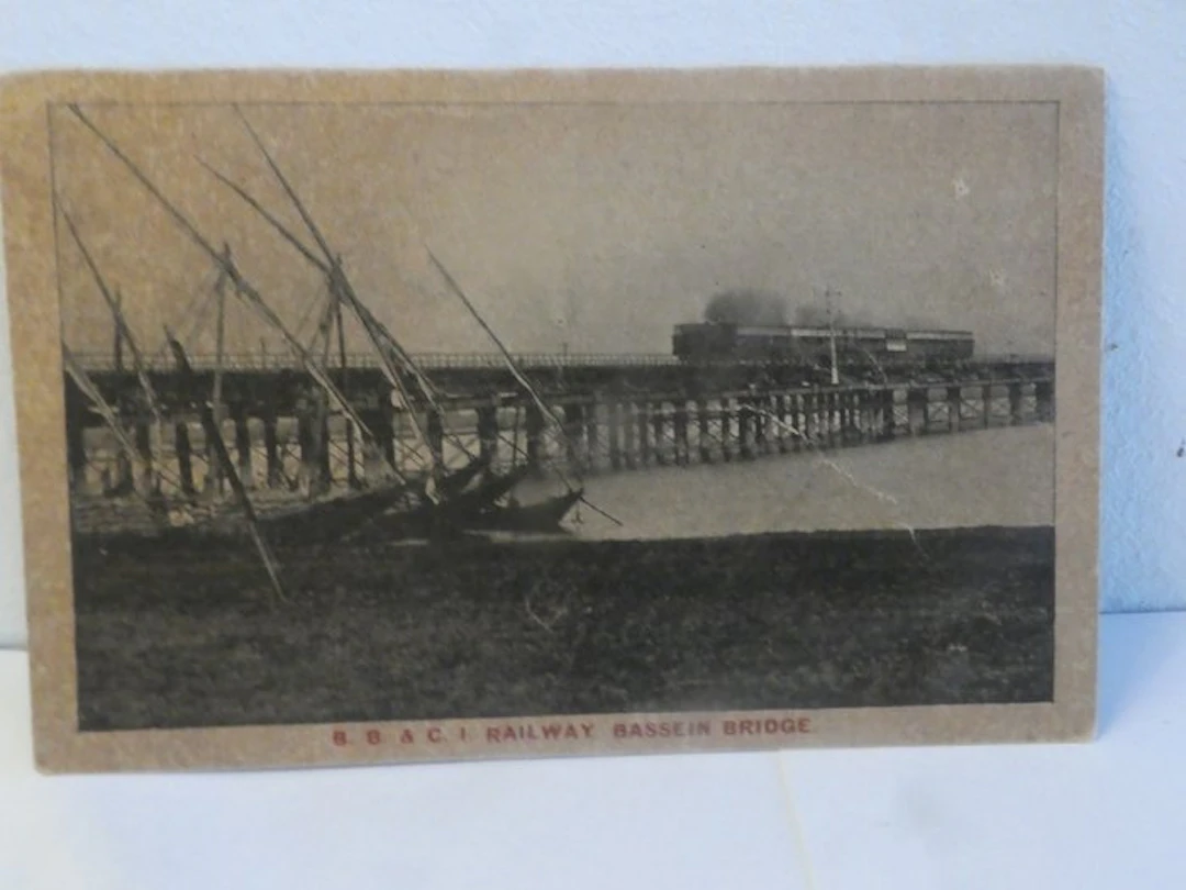 India - Asia - Indian BB&CI railways - Postcard (6) - 1921-1917