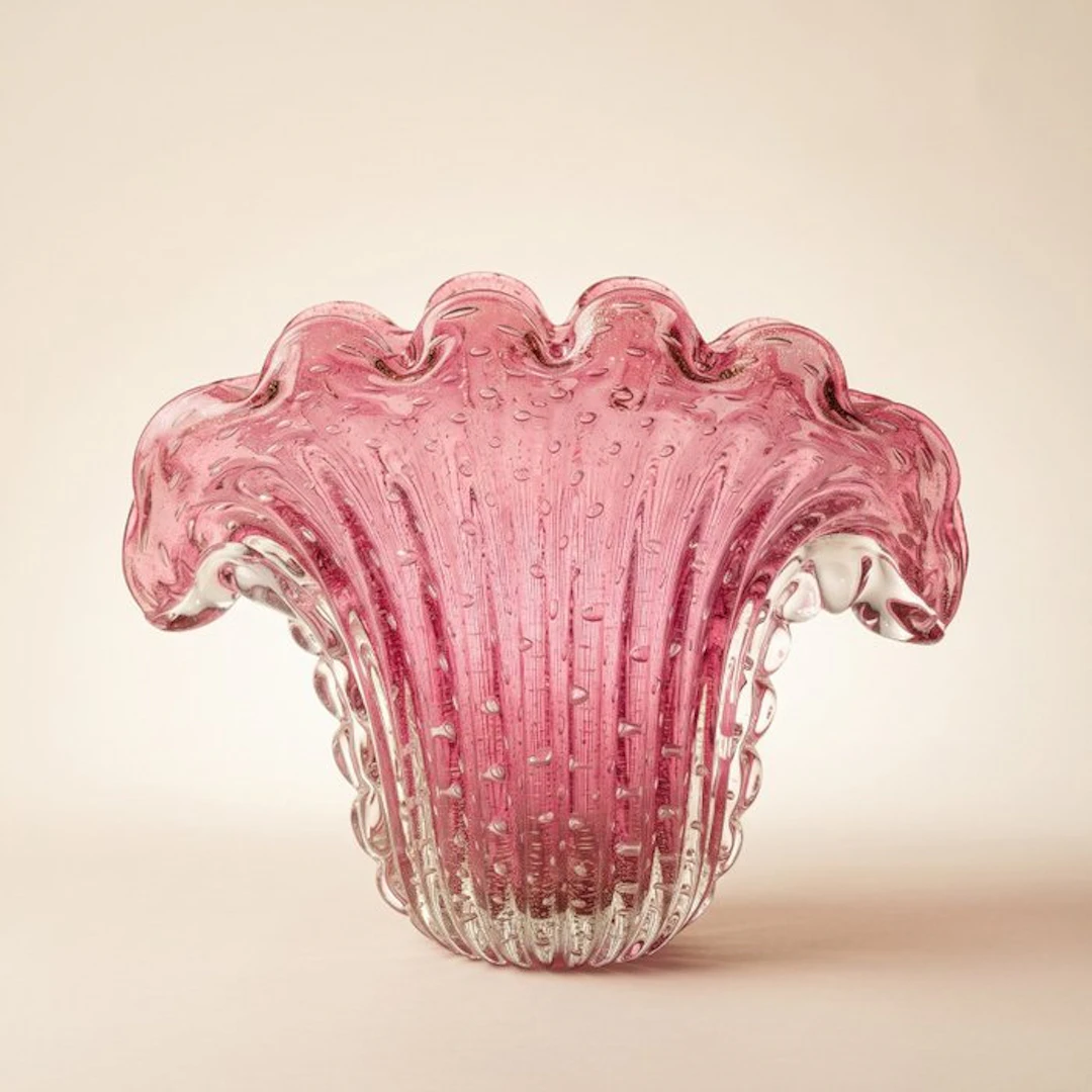 1295 Murano - Vase - Murano glass - Shell Vase