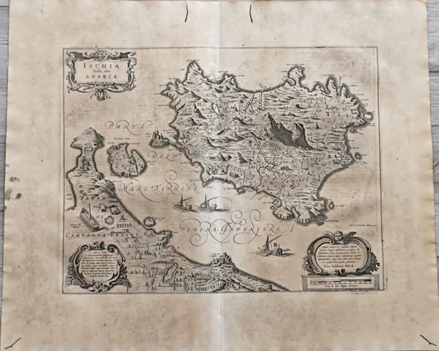 Italy - Topographic survey of the territory of the island...
