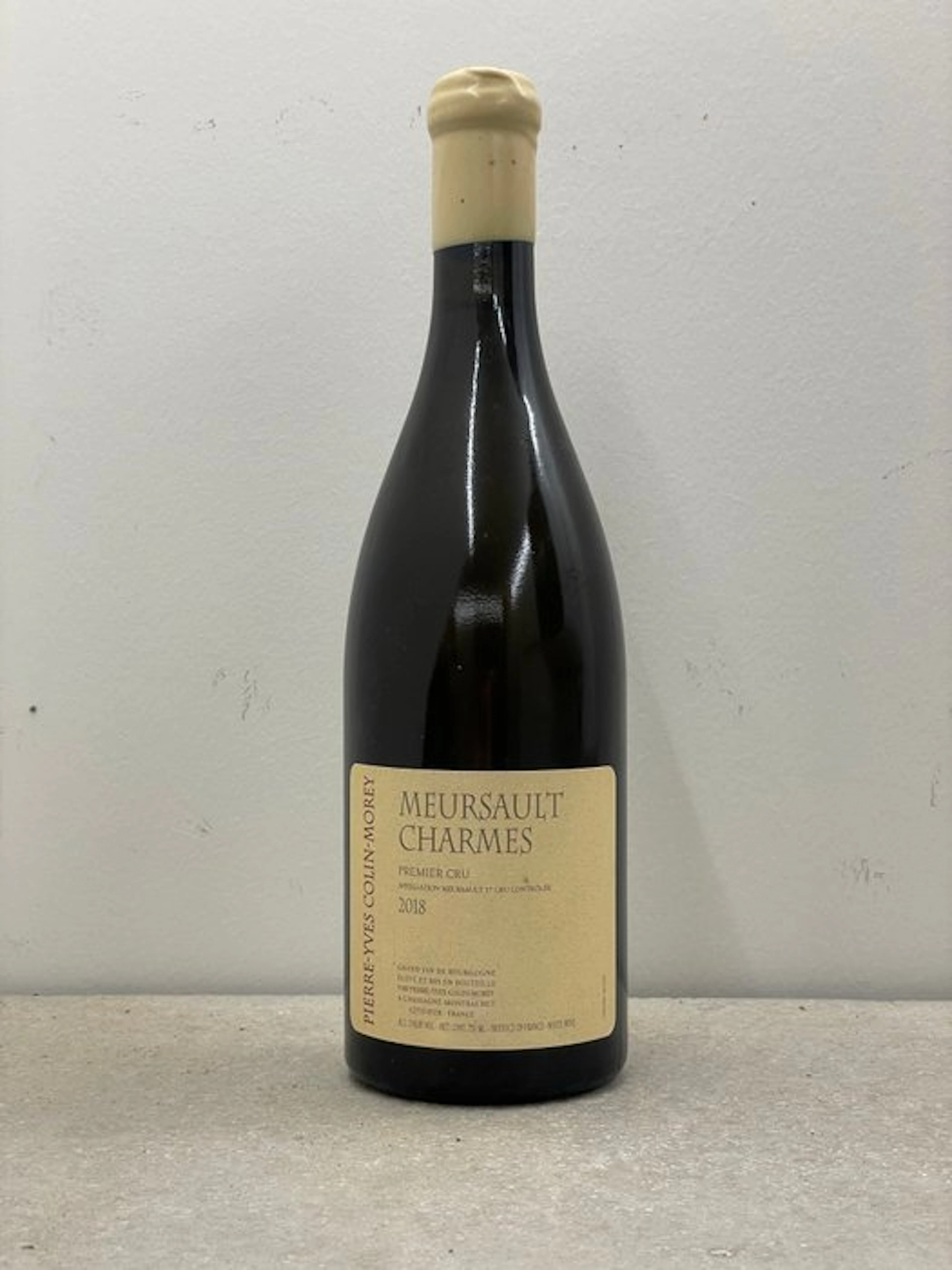 2018 Pierre-Yves Colin-Morey "Charmes" - Meursault 1er Cru - 1 Bottle (0.75L)