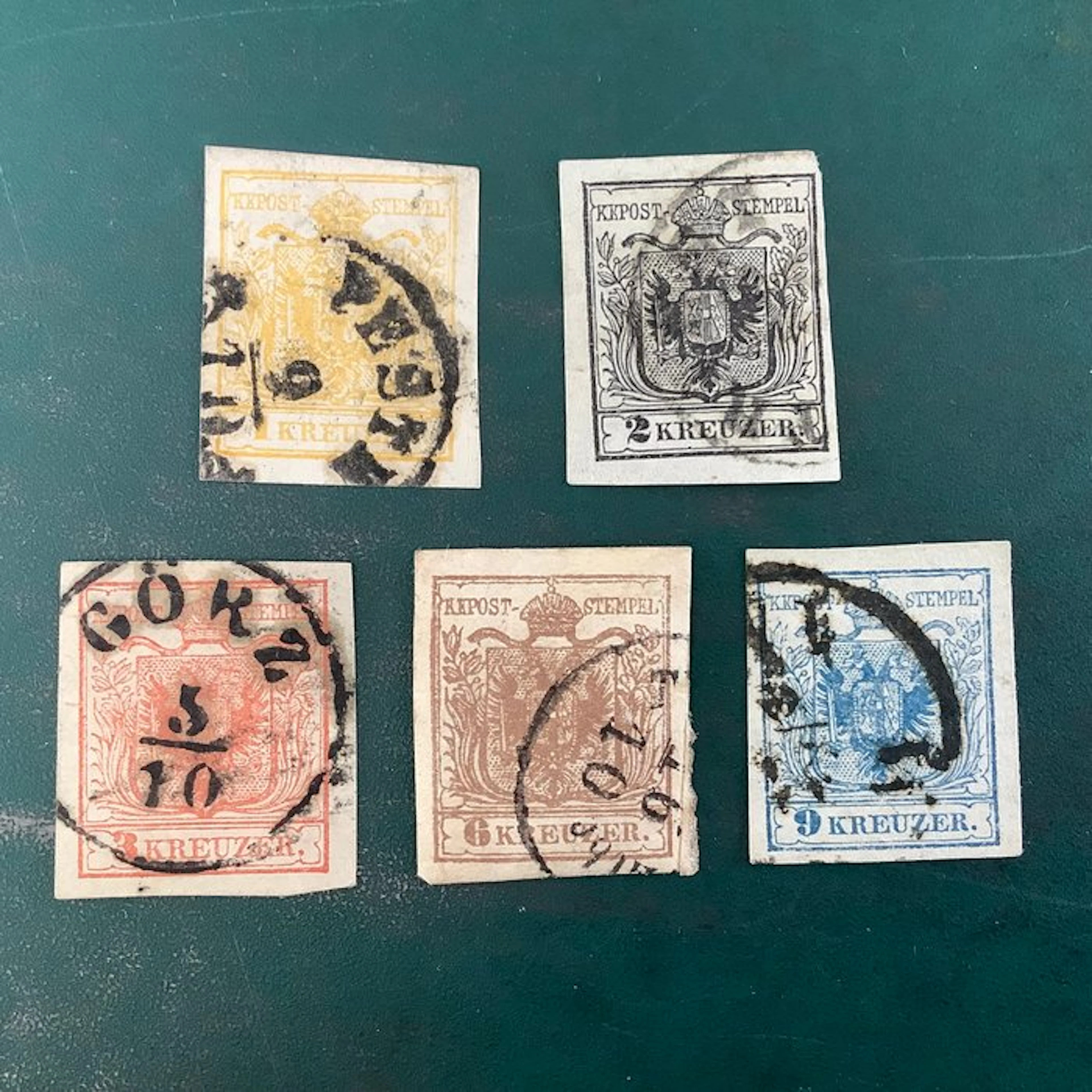 Austria 1850 - First issue with good margins - Michel 1/5