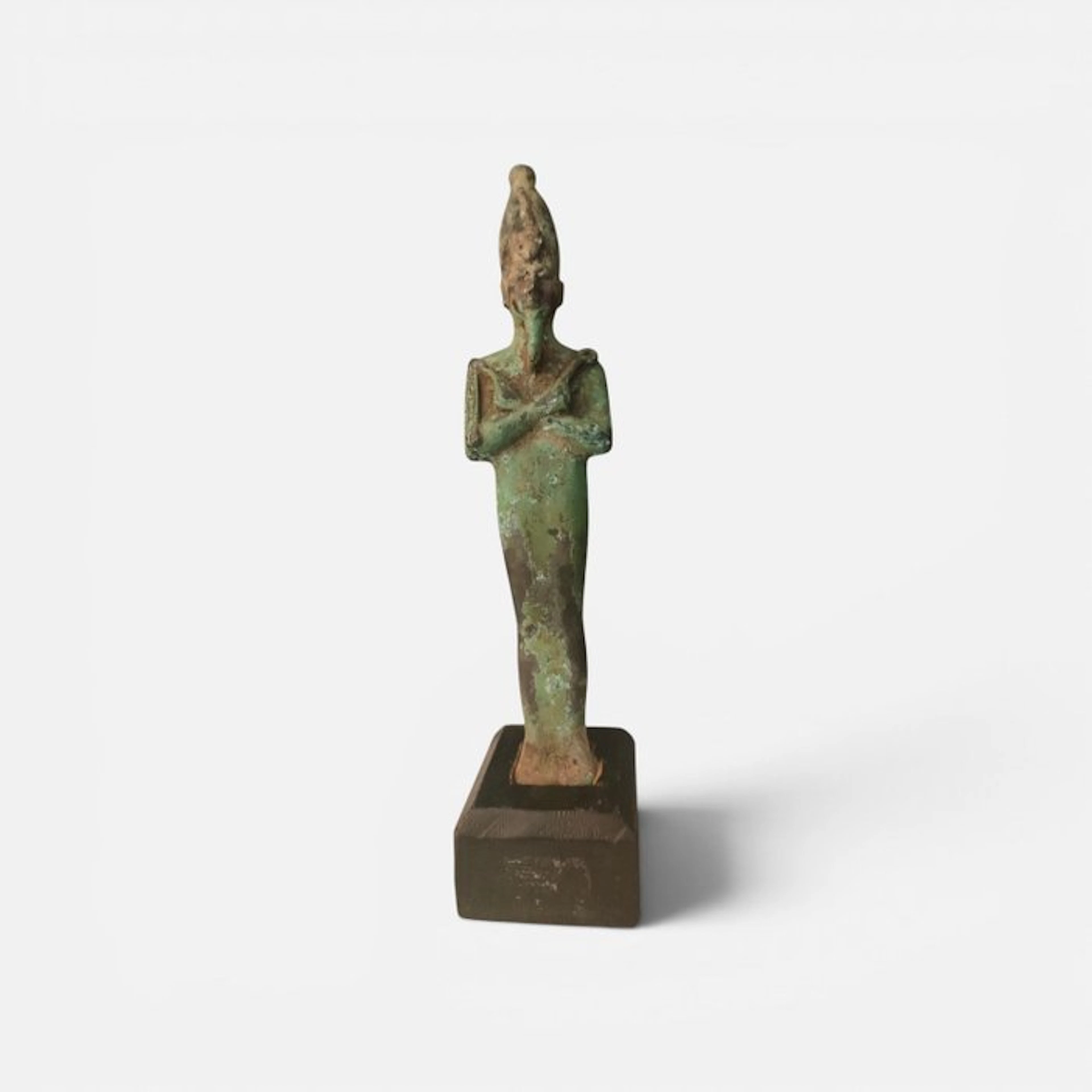Replica of Ancient Egyptian Bronze Osiris Statue - 18 cm